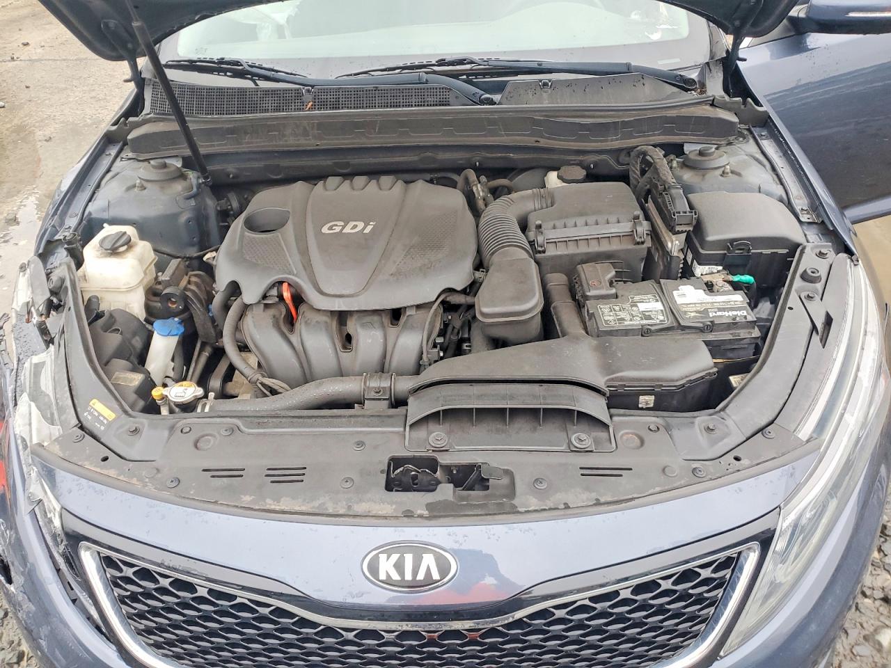 2015 Kia Optima Lx Blue vin: KNAGM4A72F5614031