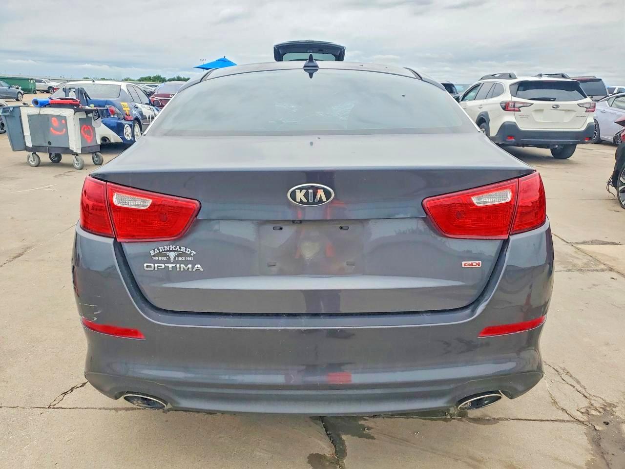 2015 Kia Optima Lx Black vin: KNAGM4A72F5632058