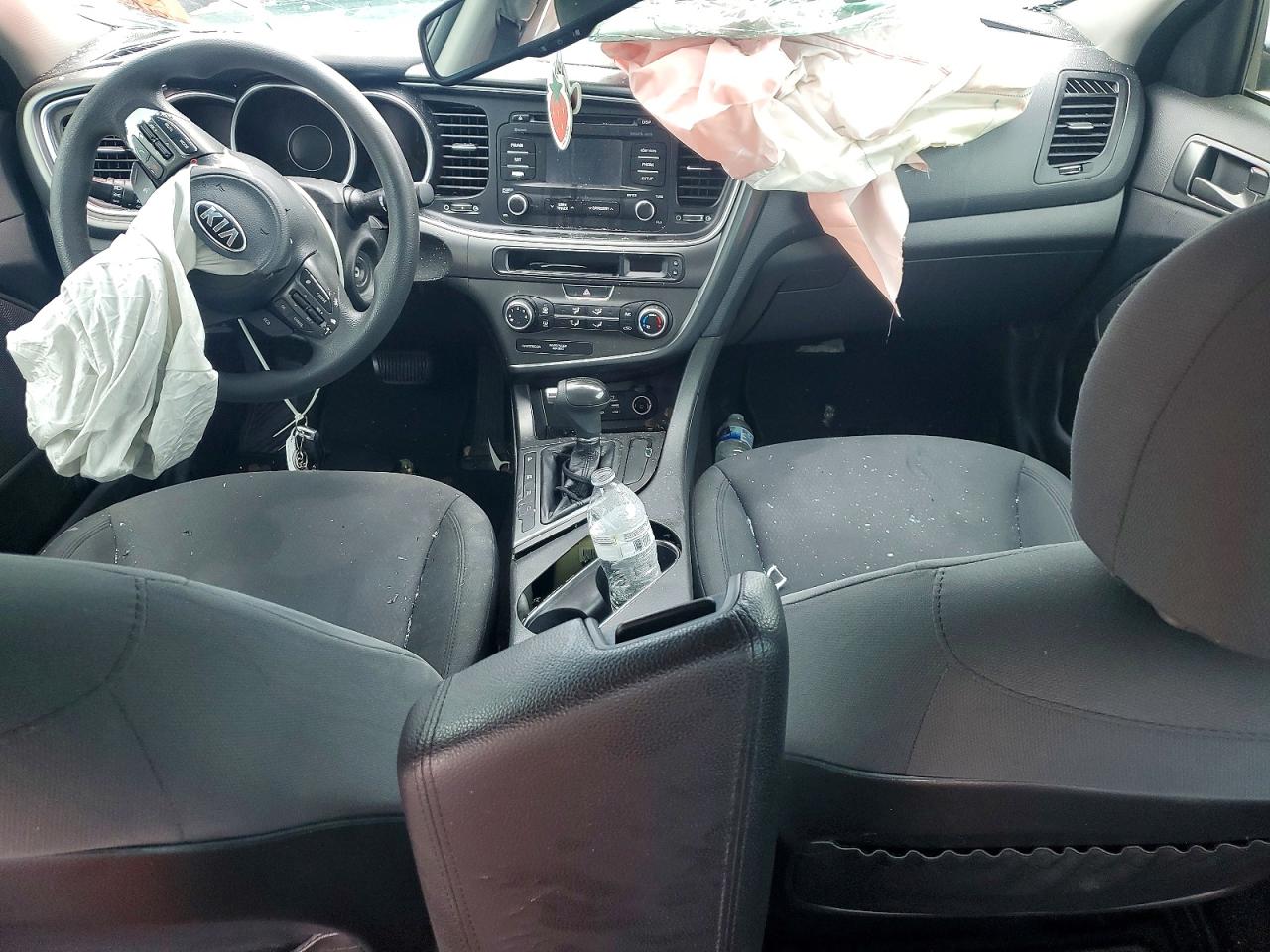 2015 Kia Optima Lx Black vin: KNAGM4A72F5632058