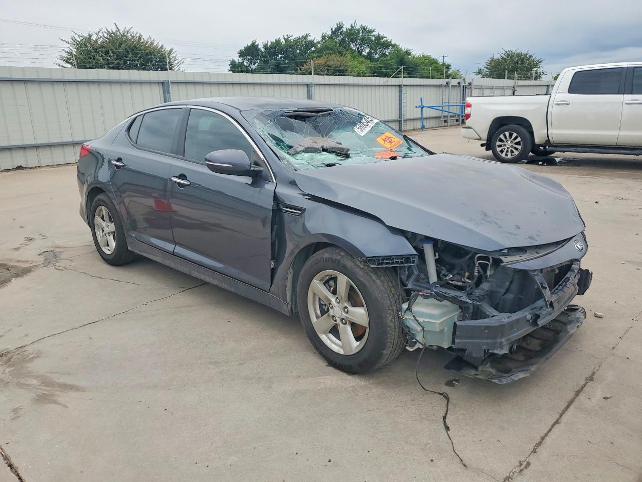 2015 Kia Optima Lx Black vin: KNAGM4A72F5632058