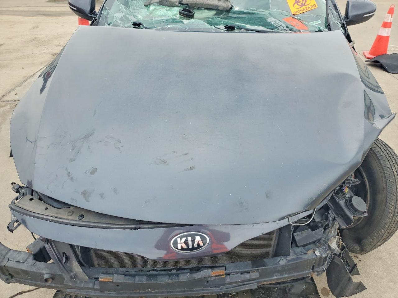 2015 Kia Optima Lx Black vin: KNAGM4A72F5632058