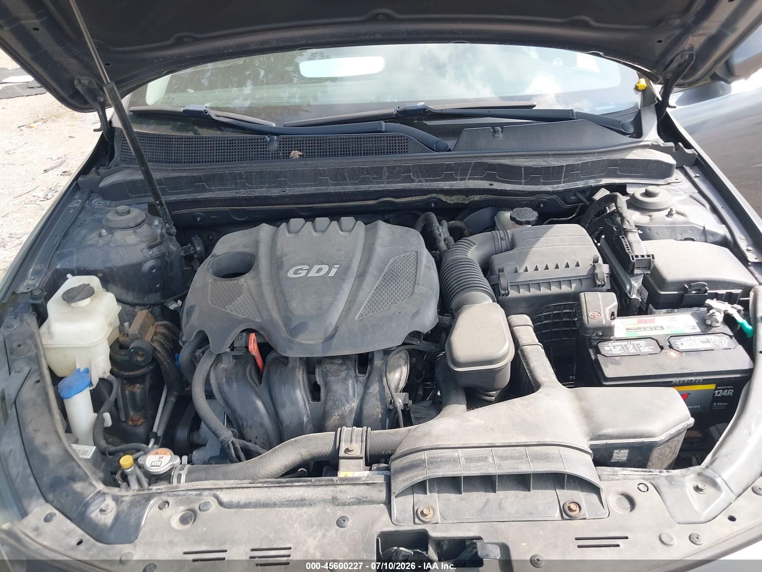 2015 Kia Optima Lx Dark Blue vin: KNAGM4A72F5649877