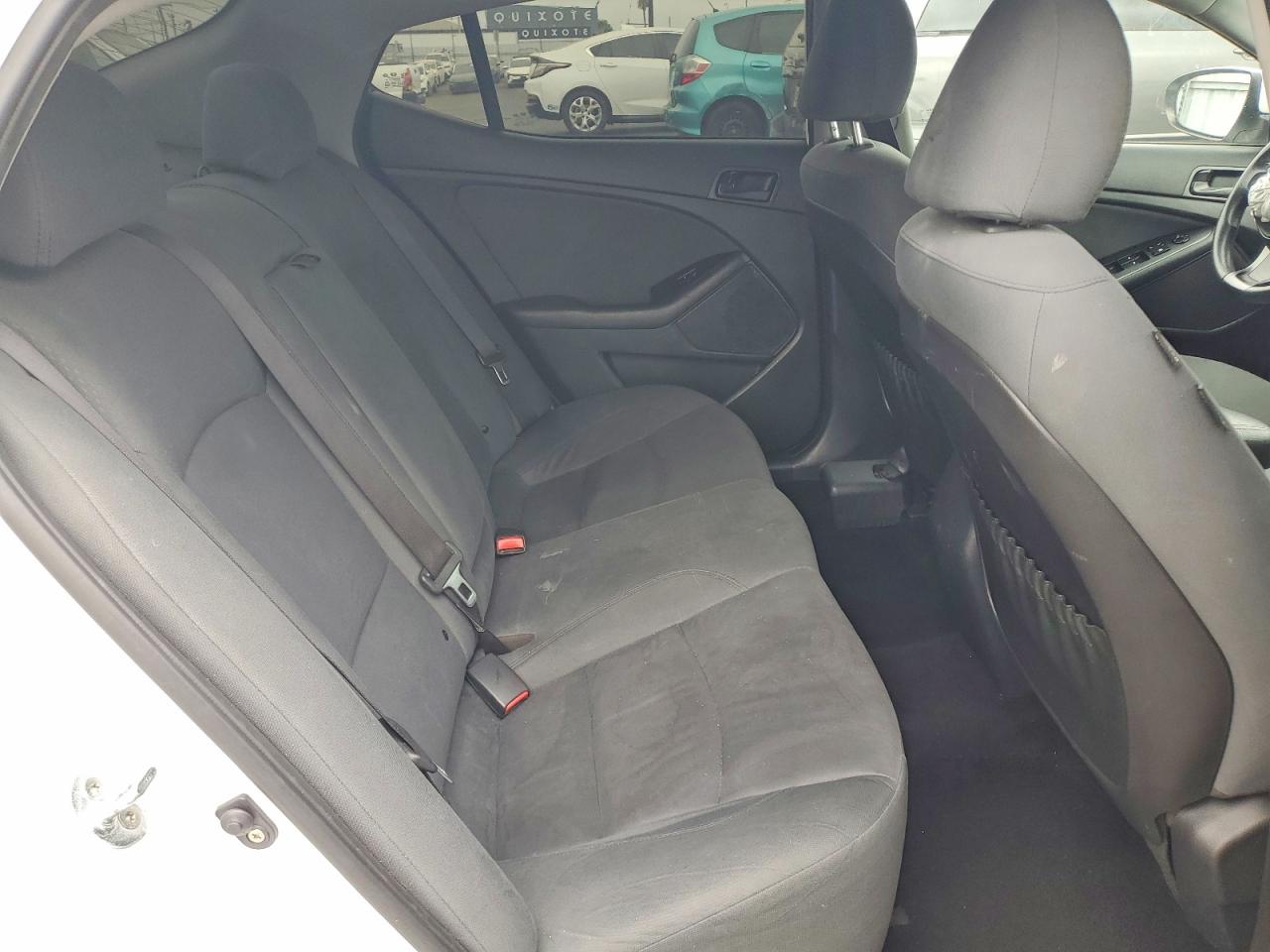 2015 Kia Optima Lx White vin: KNAGM4A72F5661978