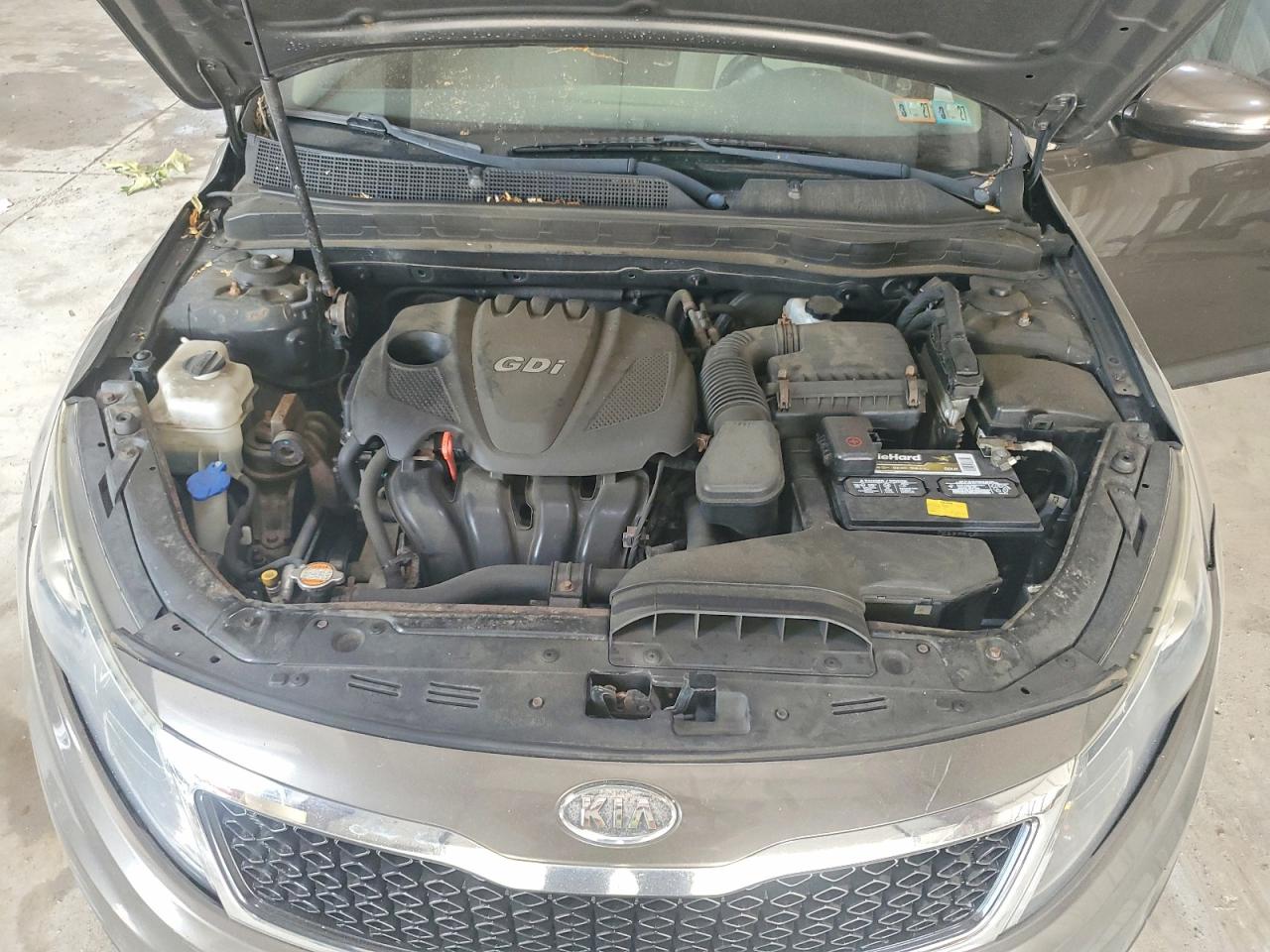 2011 Kia Optima Lx Серебряный vin: KNAGM4A73B5058208
