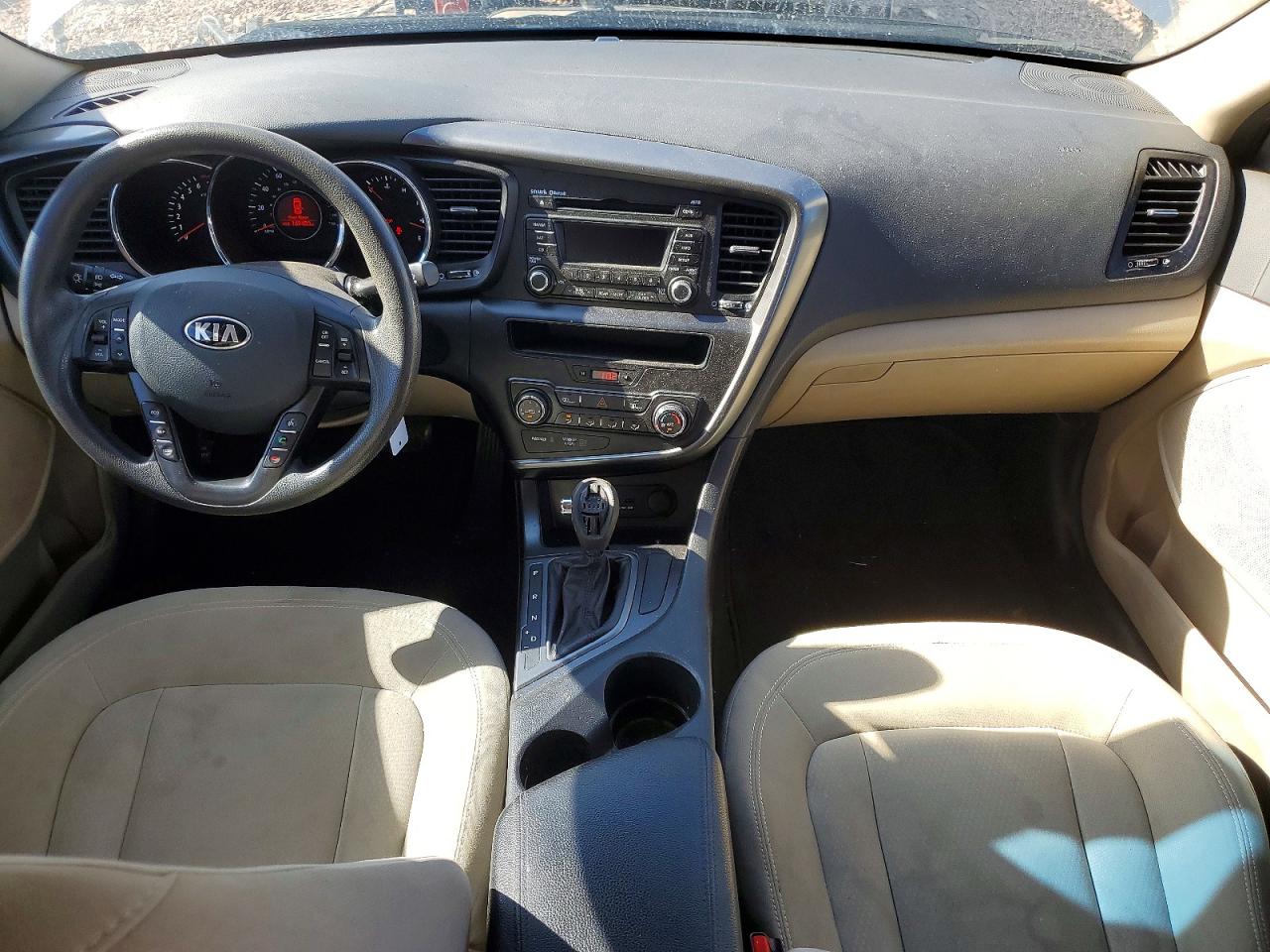 2011 Kia Optima Lx Gray vin: KNAGM4A73B5124045