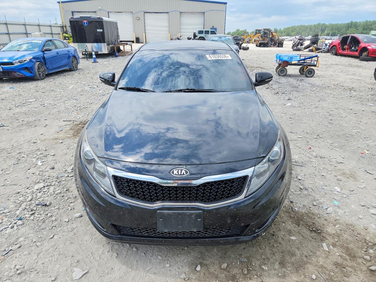 2013 Kia Optima Lx Черный vin: KNAGM4A73D5301955
