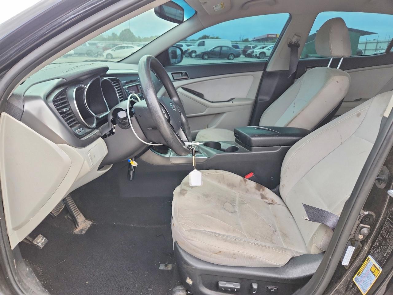 2013 Kia Optima Lx Черный vin: KNAGM4A73D5301955
