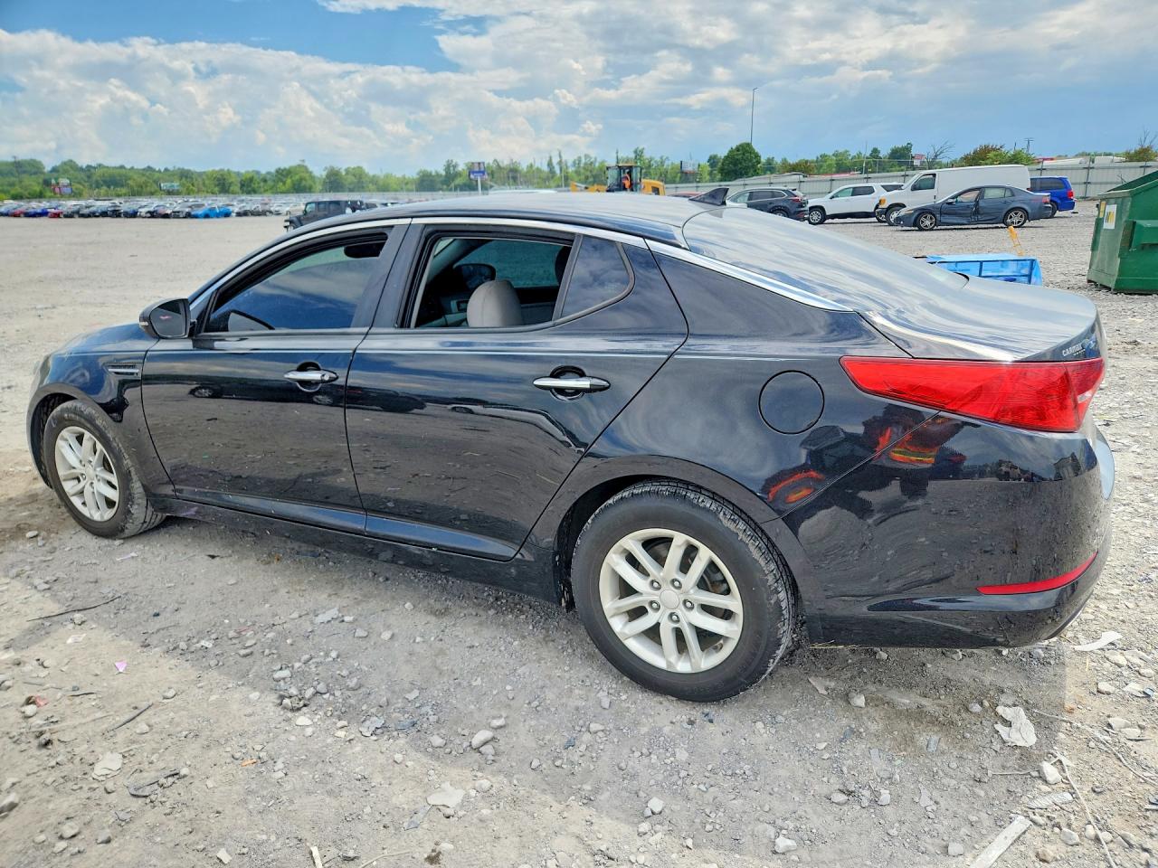 2013 Kia Optima Lx Черный vin: KNAGM4A73D5301955