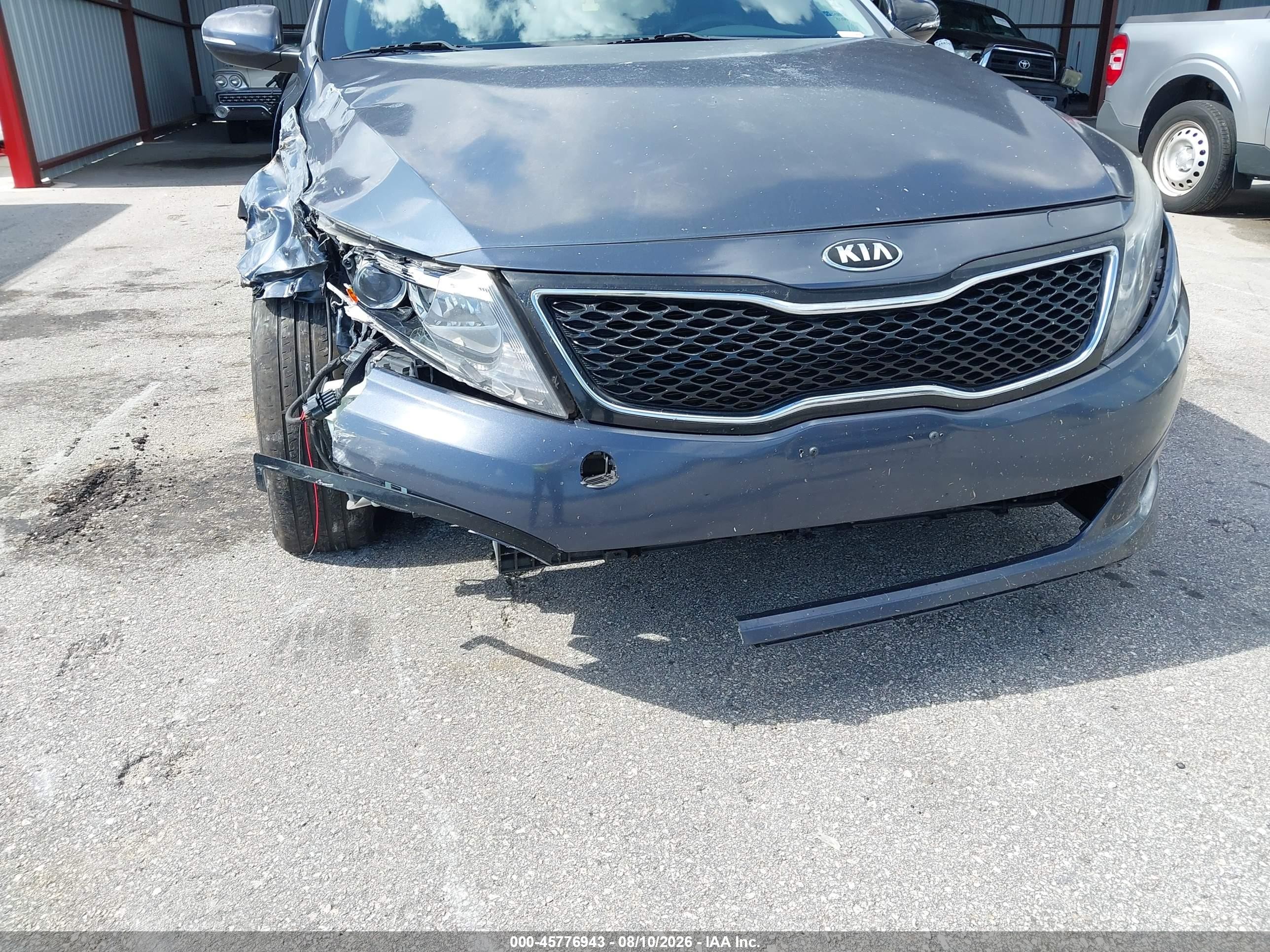2015 Kia Optima Lx Gray vin: KNAGM4A73F5558696