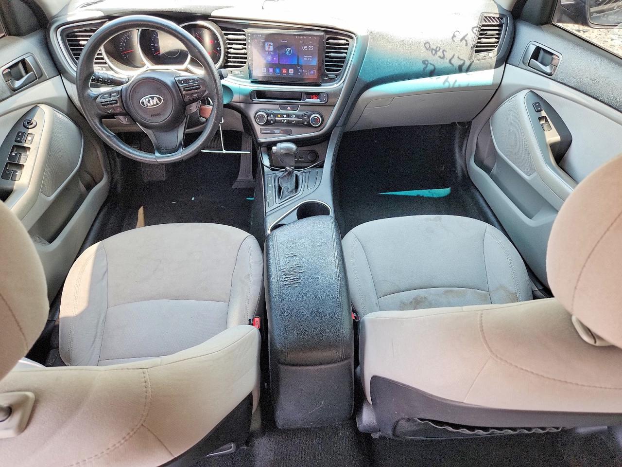 2015 Kia Optima Lx Gray vin: KNAGM4A73F5559069