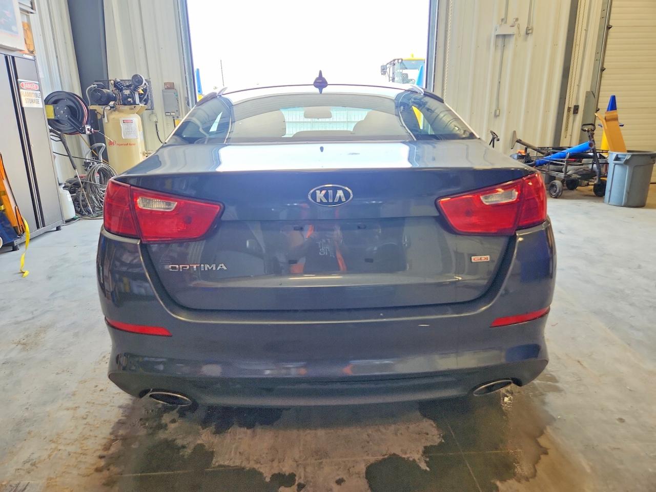 2015 Kia Optima Lx Gray vin: KNAGM4A73F5625801