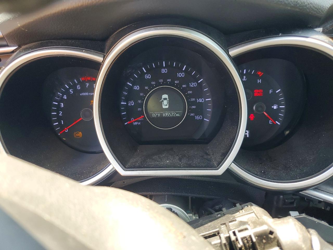 2015 Kia Optima Lx Черный vin: KNAGM4A73F5662766