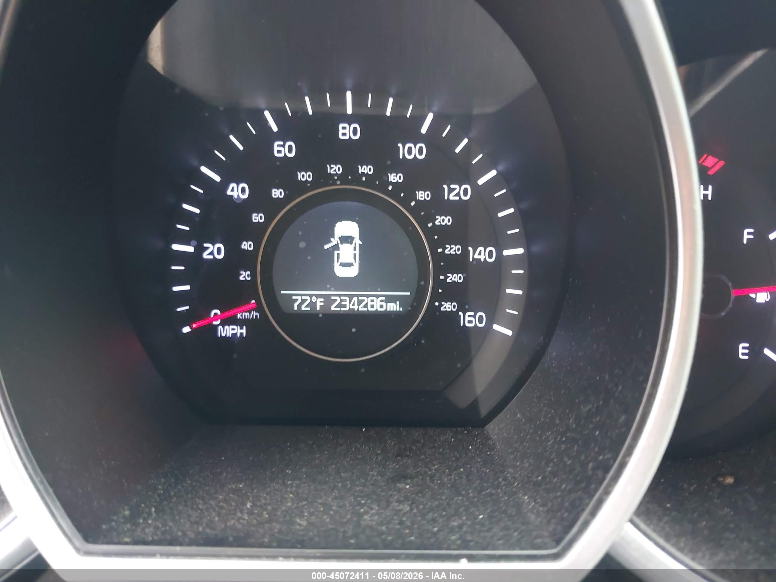2015 Kia Optima Lx Gray vin: KNAGM4A74F5536027