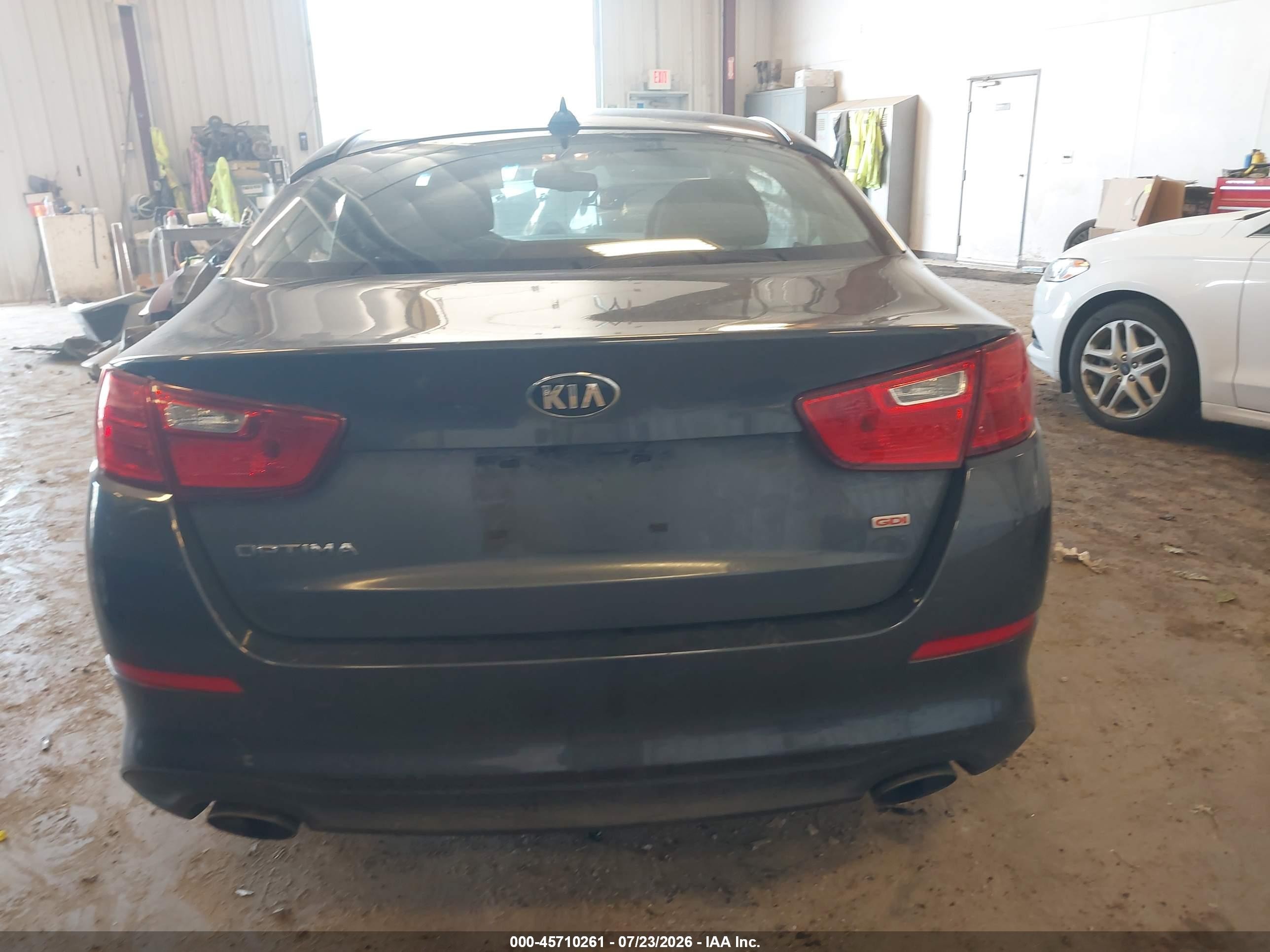 2015 Kia Optima Lx Blue vin: KNAGM4A74F5557265