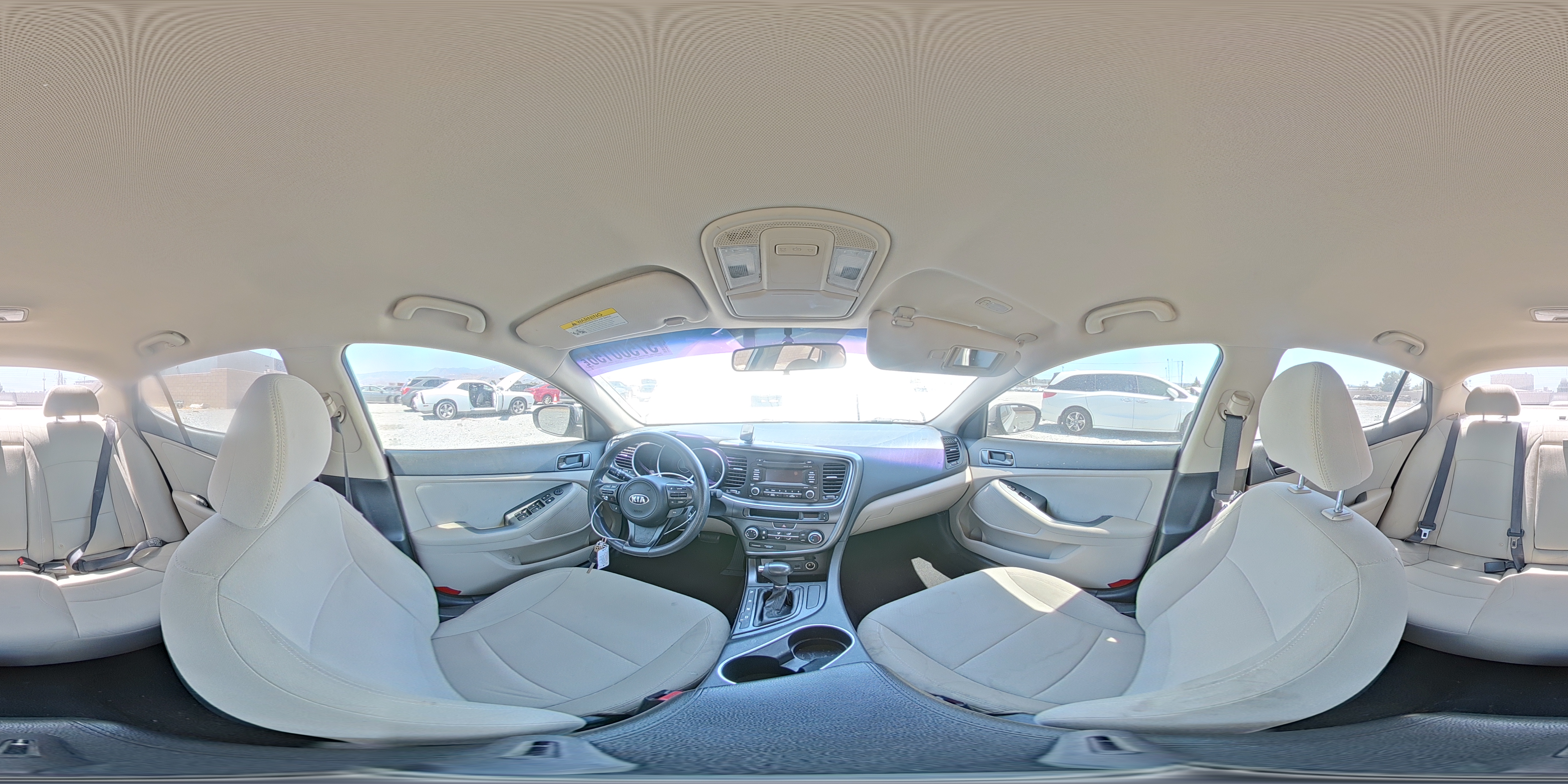 2015 Kia Optima Lx Silver vin: KNAGM4A74F5557461