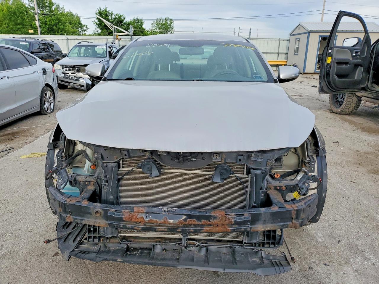 2015 Kia Optima Lx Silver vin: KNAGM4A74F5585891