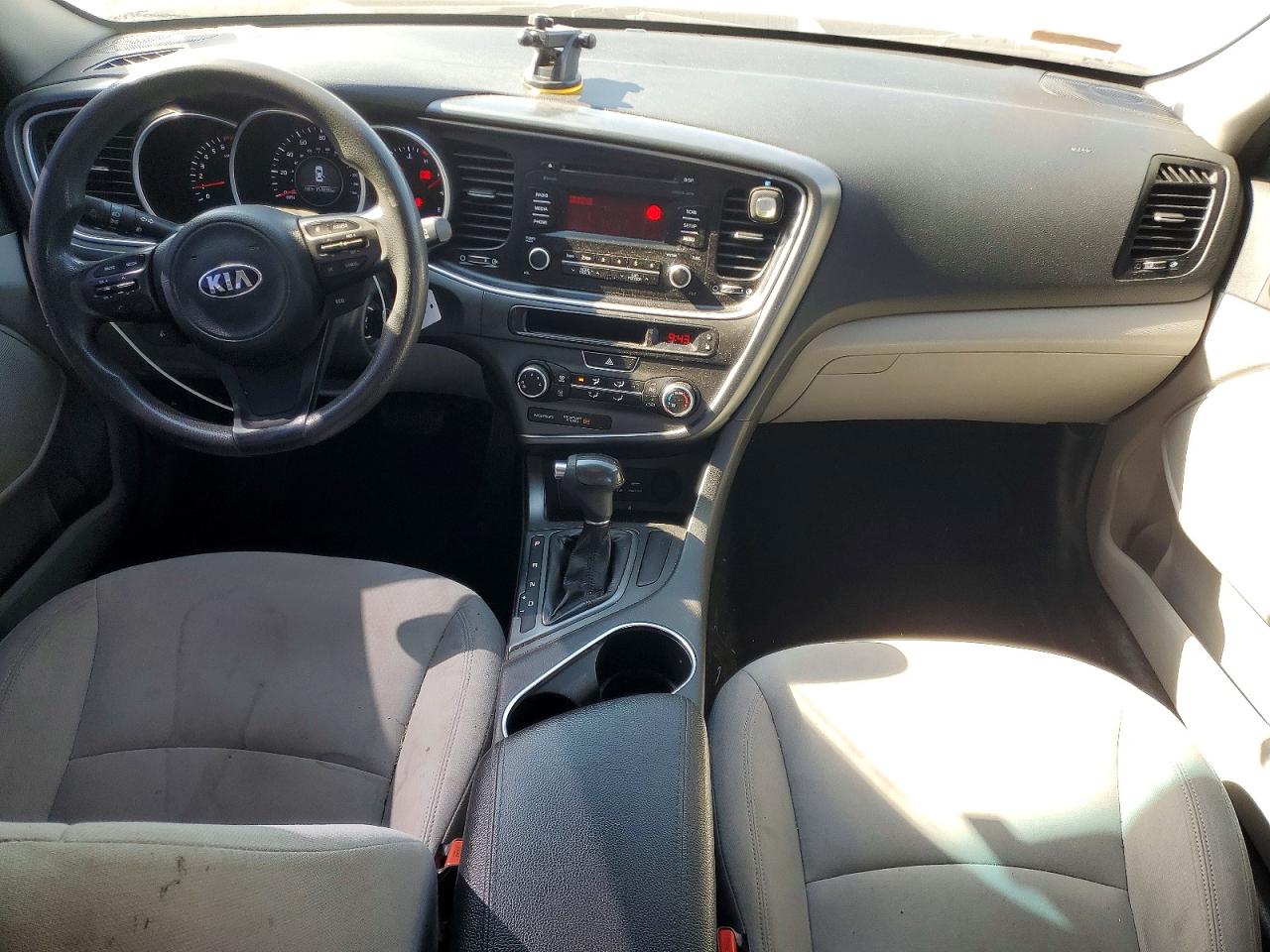 2015 Kia Optima Lx Белый vin: KNAGM4A74F5634121