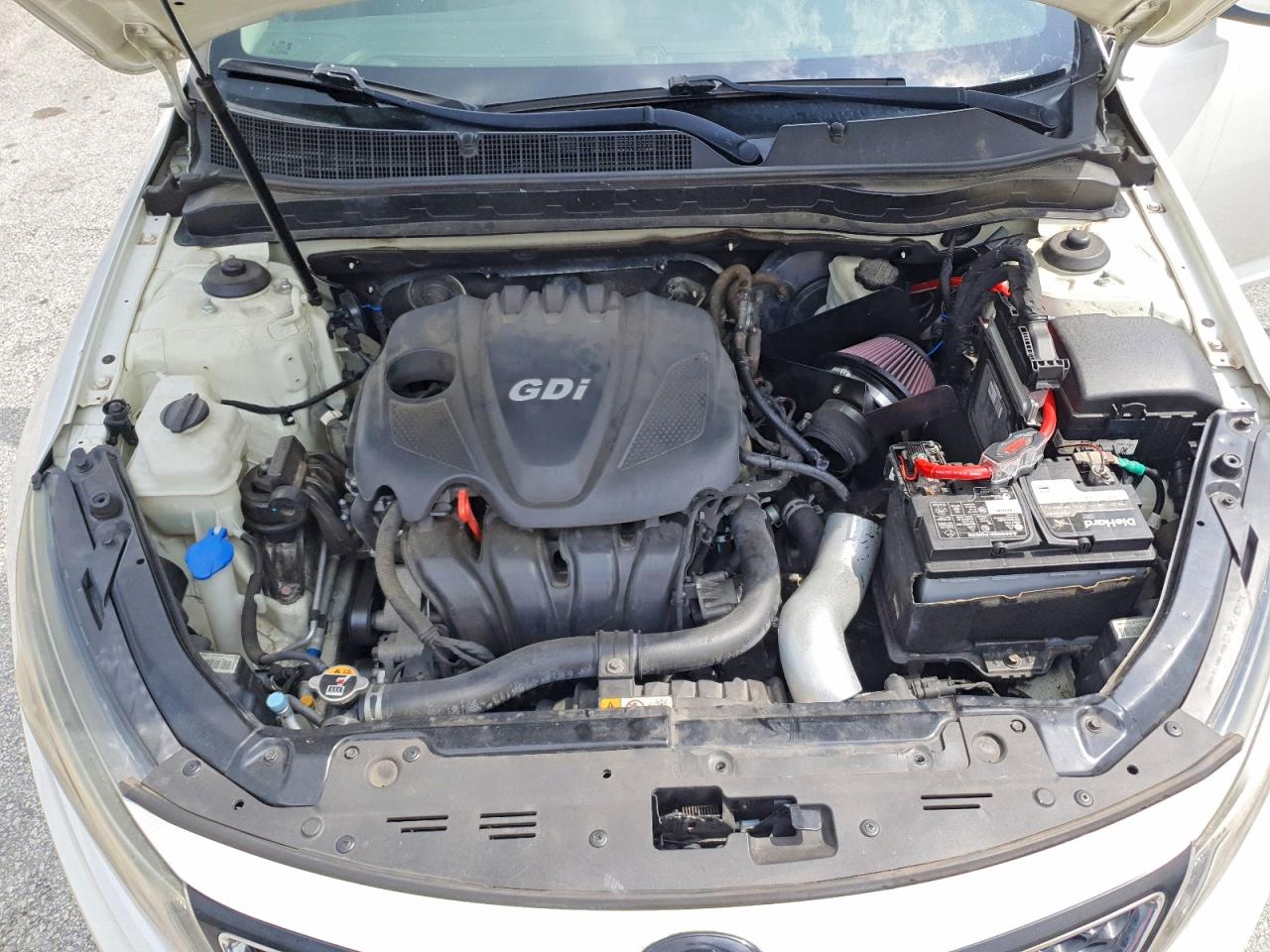2015 Kia Optima Lx Белый vin: KNAGM4A74F5648701