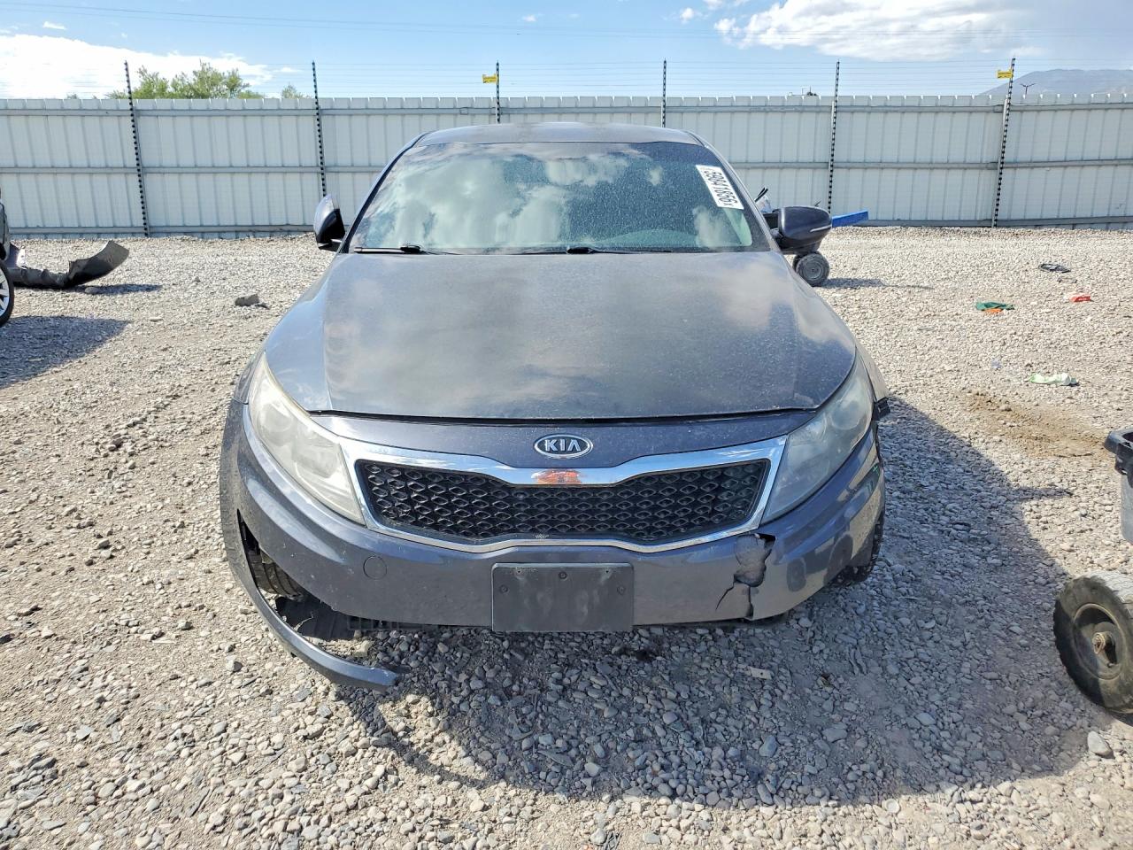 2011 Kia Optima Lx Silver vin: KNAGM4A75B5167043