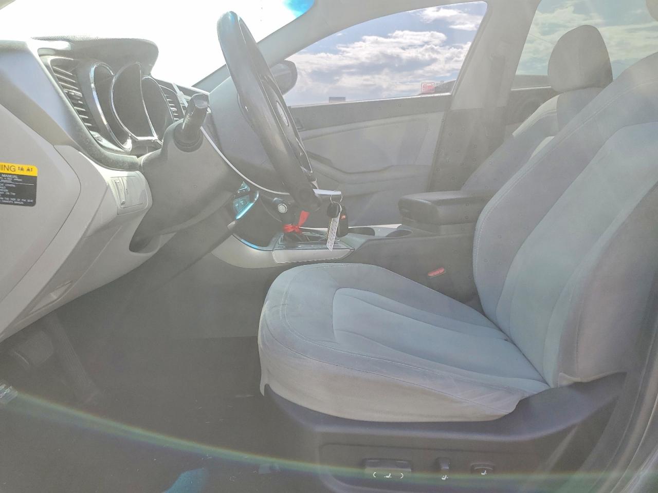 2011 Kia Optima Lx Silver vin: KNAGM4A75B5167043