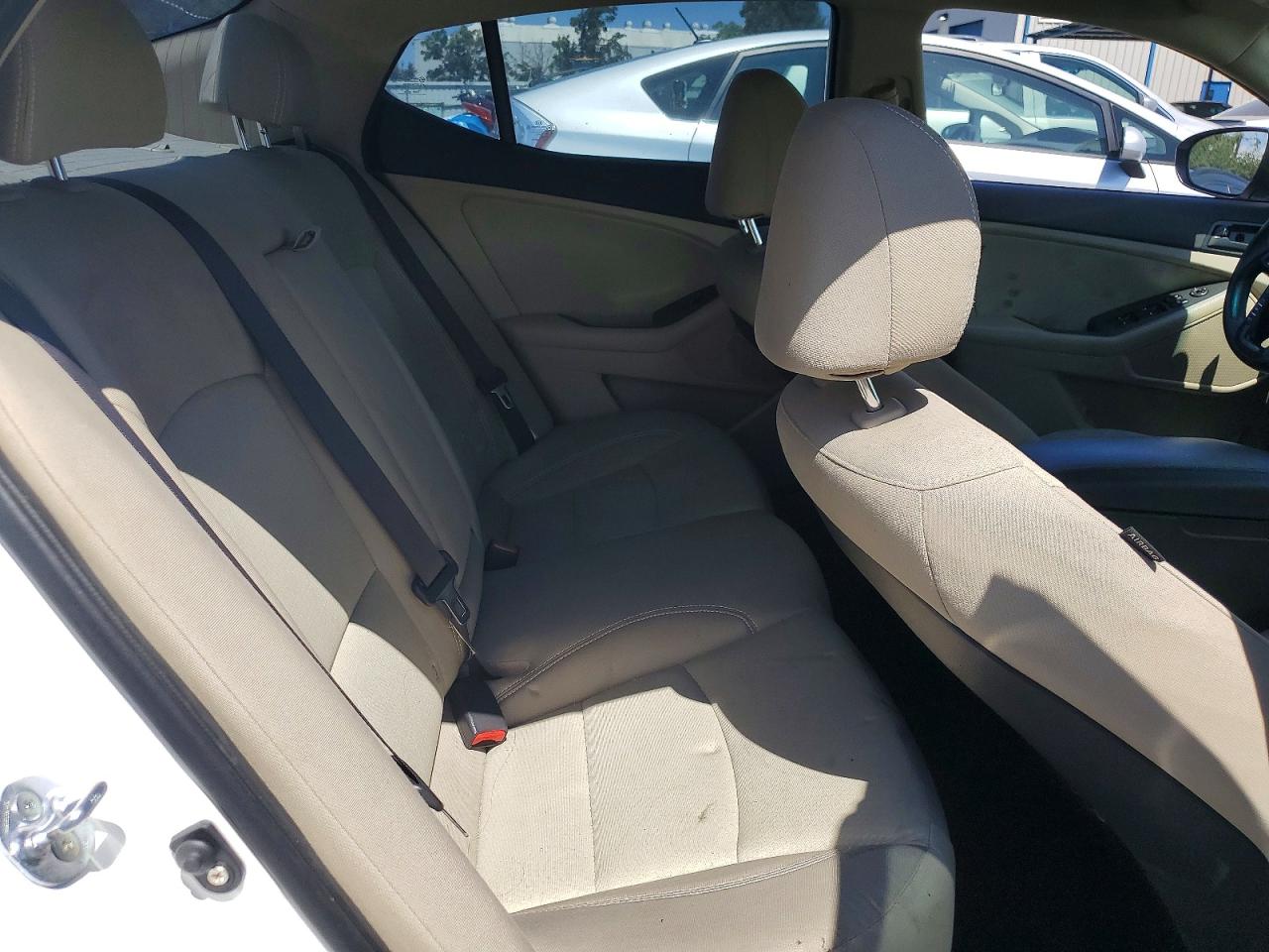 2013 Kia Optima Lx White vin: KNAGM4A75D5364751