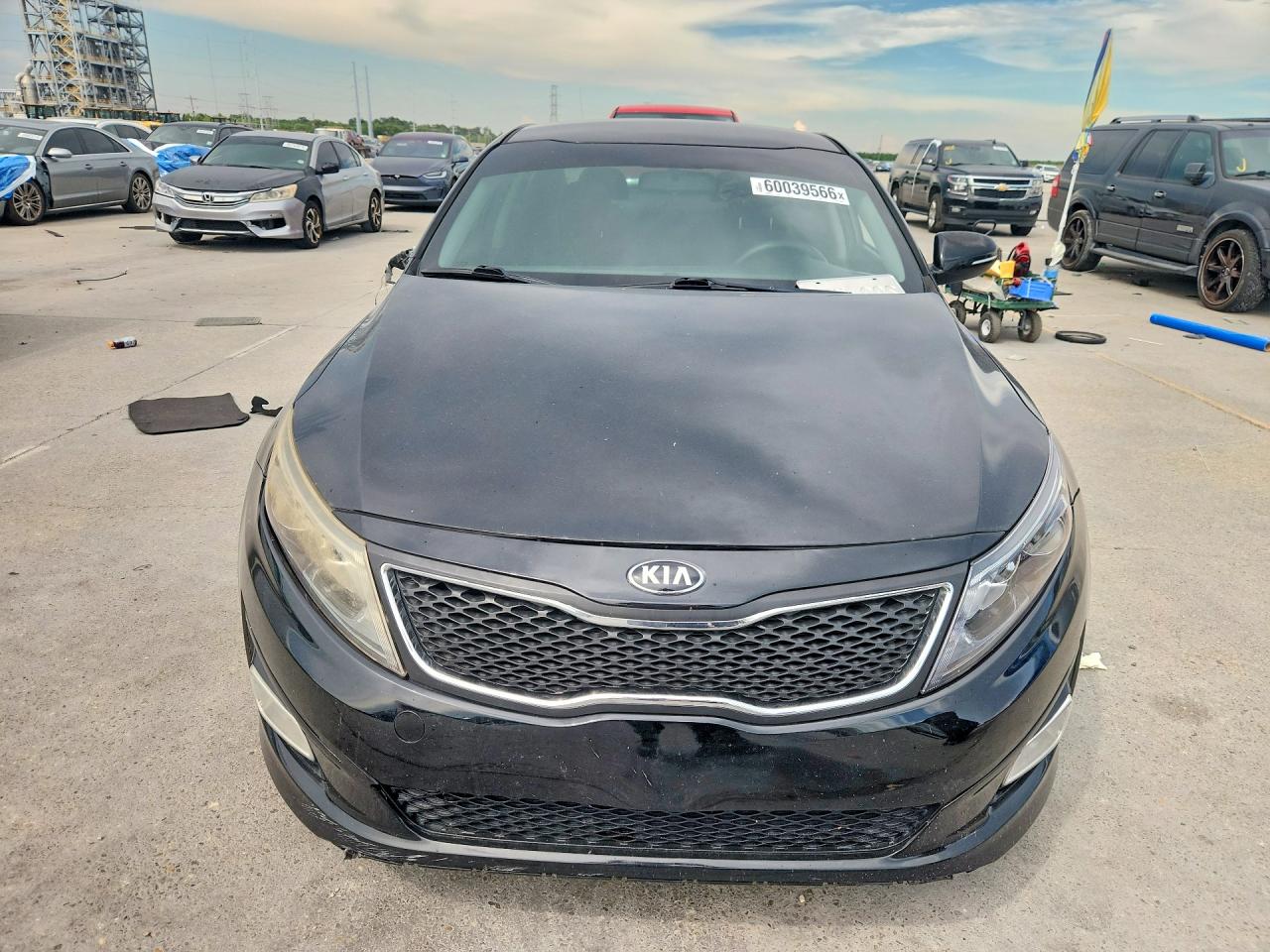 2015 Kia Optima Lx Black vin: KNAGM4A75F5660758
