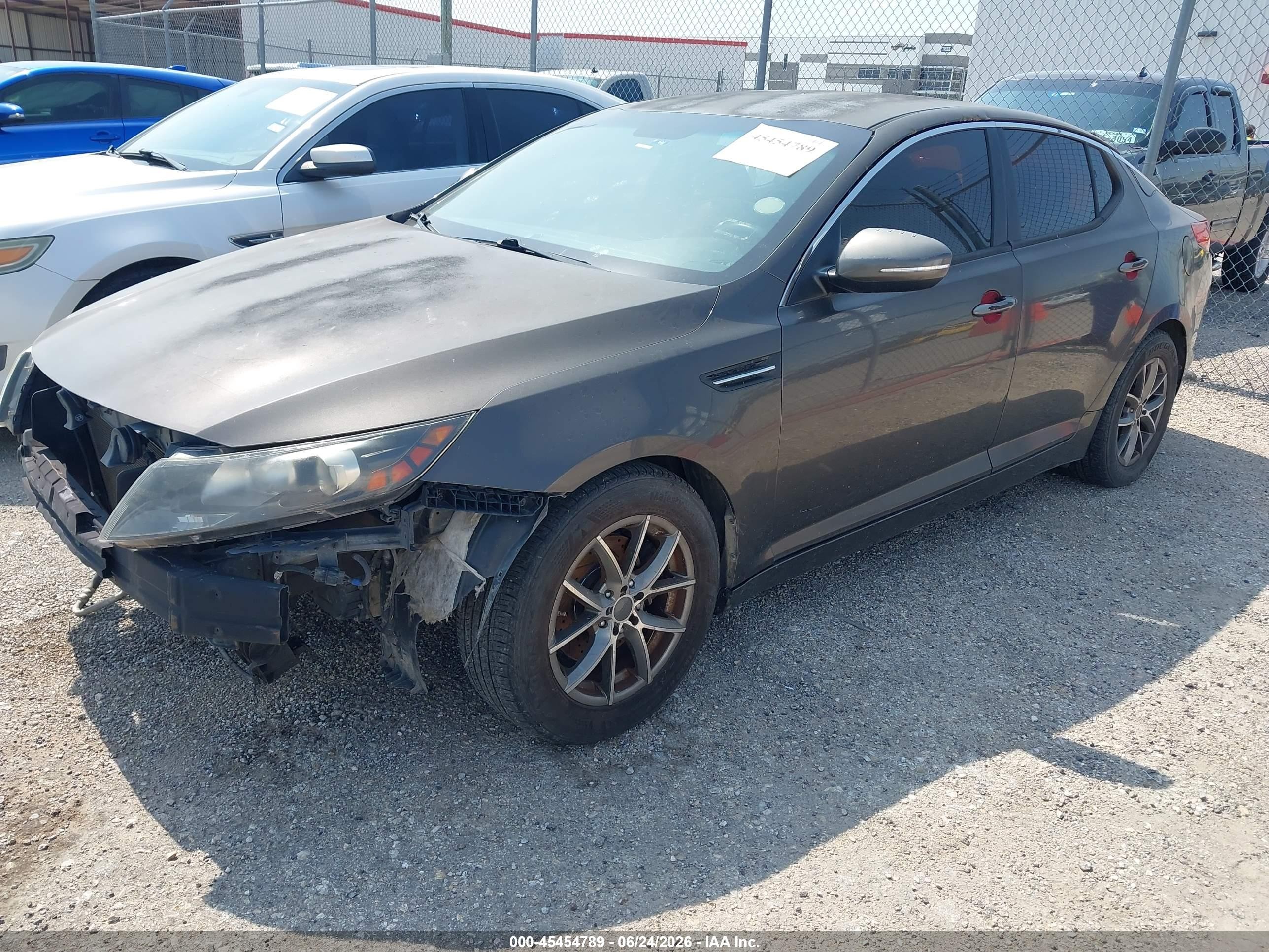 2011 Kia Optima Lx Black vin: KNAGM4A76B5145293