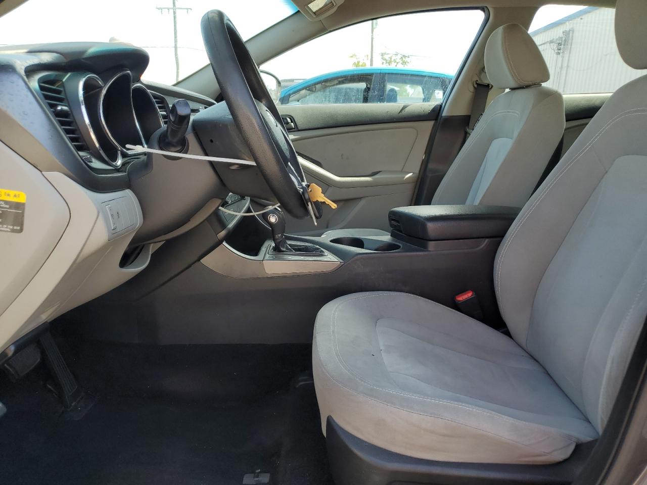 2011 Kia Optima Lx Серый vin: KNAGM4A76B5182490