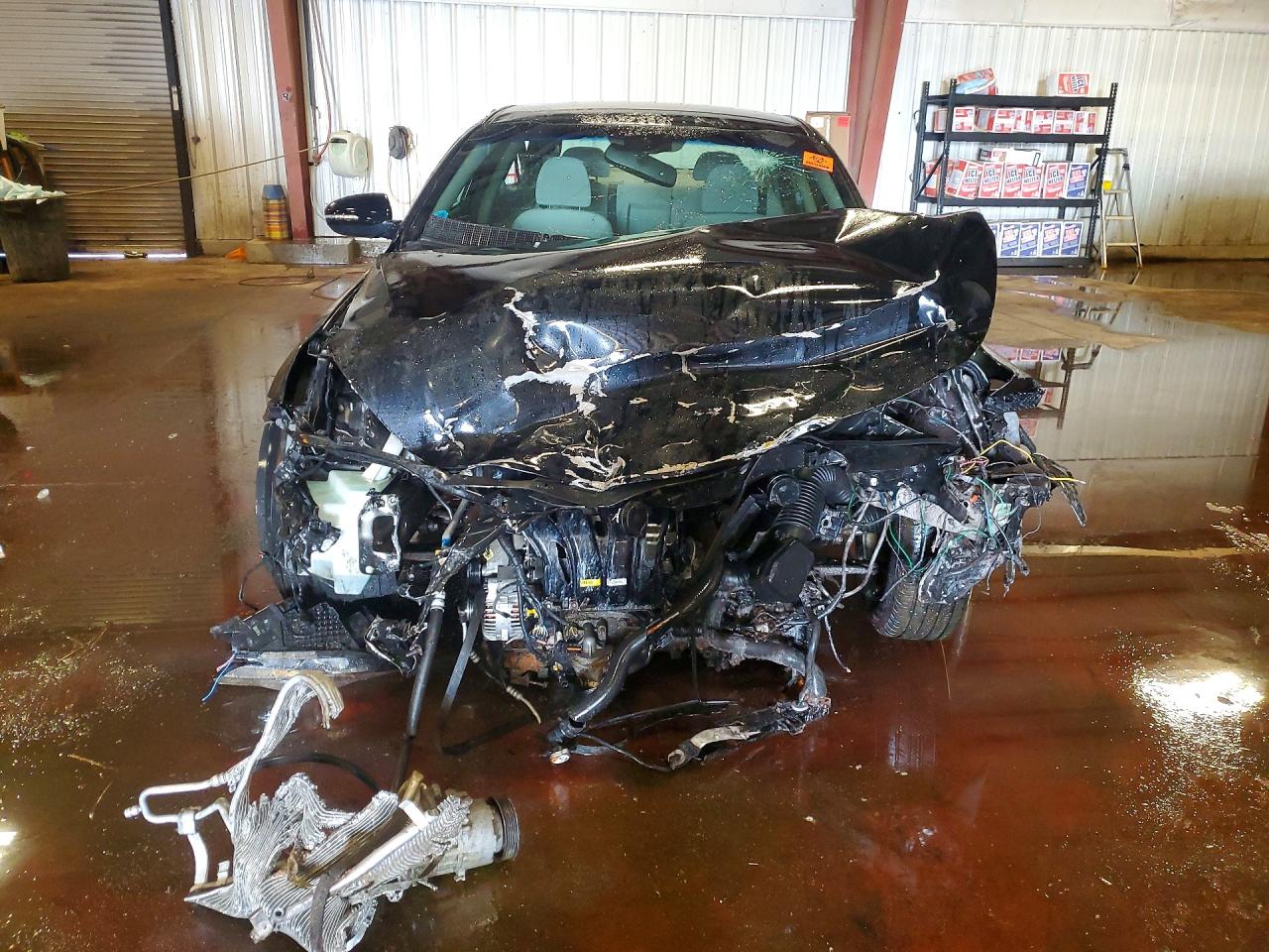 2013 Kia Optima Lx Black vin: KNAGM4A76D5308804