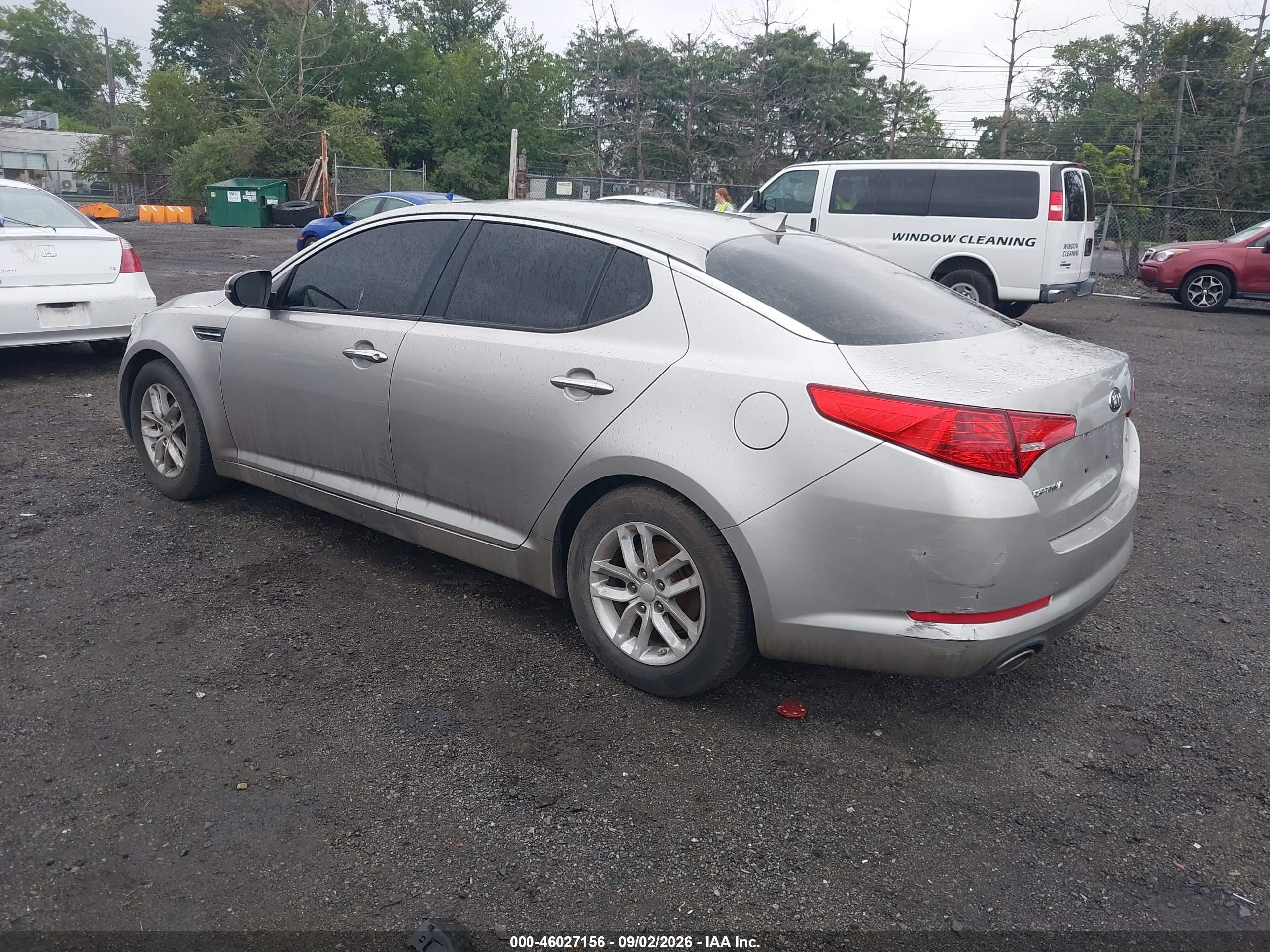 2013 Kia Optima Lx Beige vin: KNAGM4A76D5442003