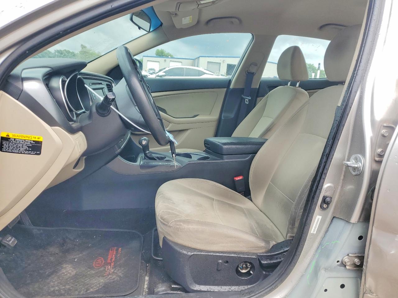 2015 Kia Optima Lx Silver vin: KNAGM4A76F5576898