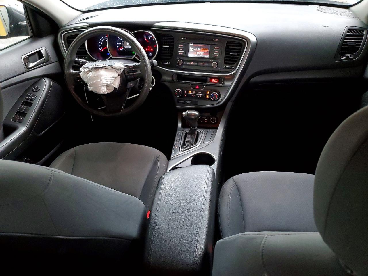 2015 Kia Optima Lx Gray vin: KNAGM4A76F5632452