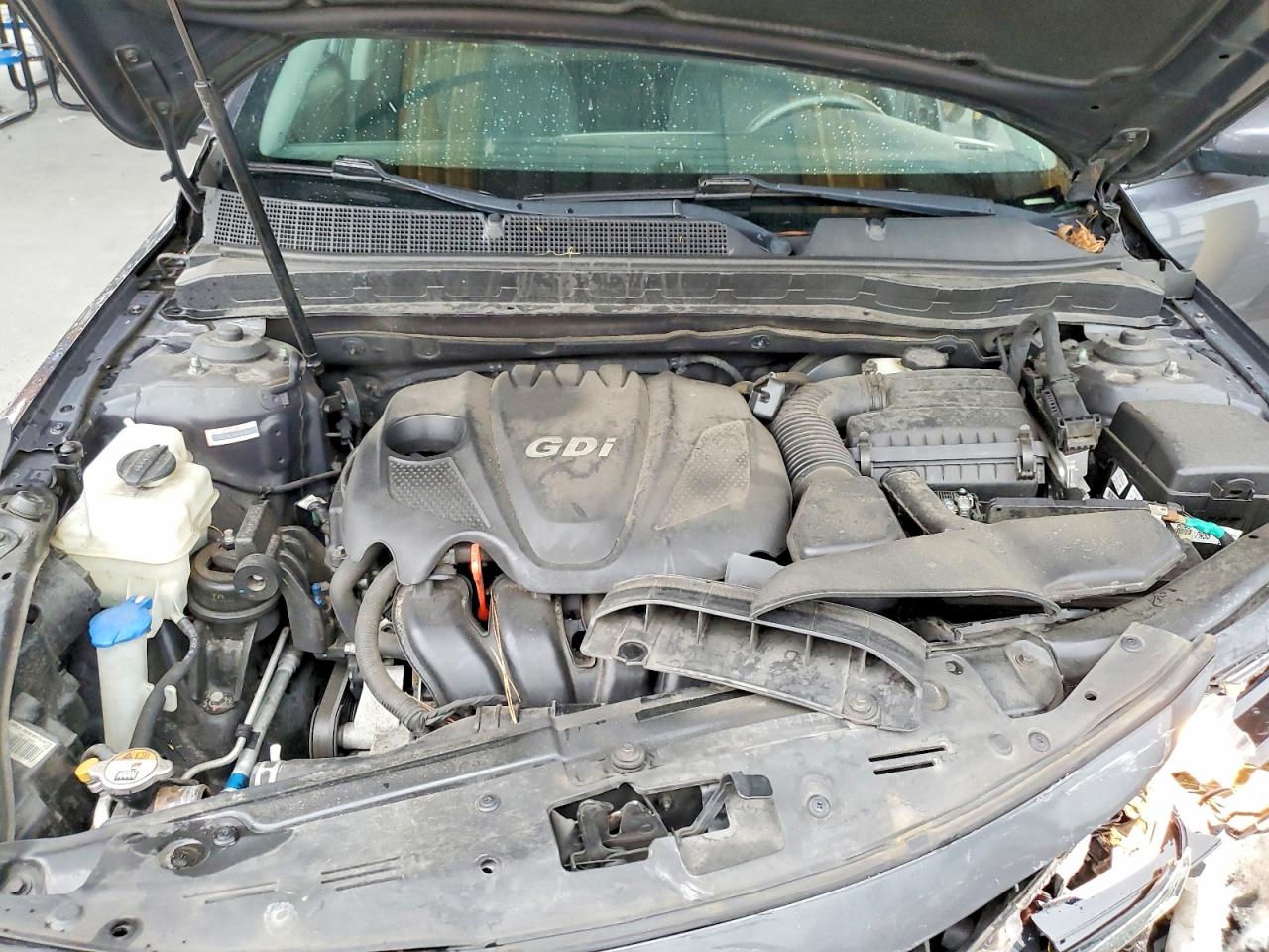 2015 Kia Optima Lx Gray vin: KNAGM4A76F5632452