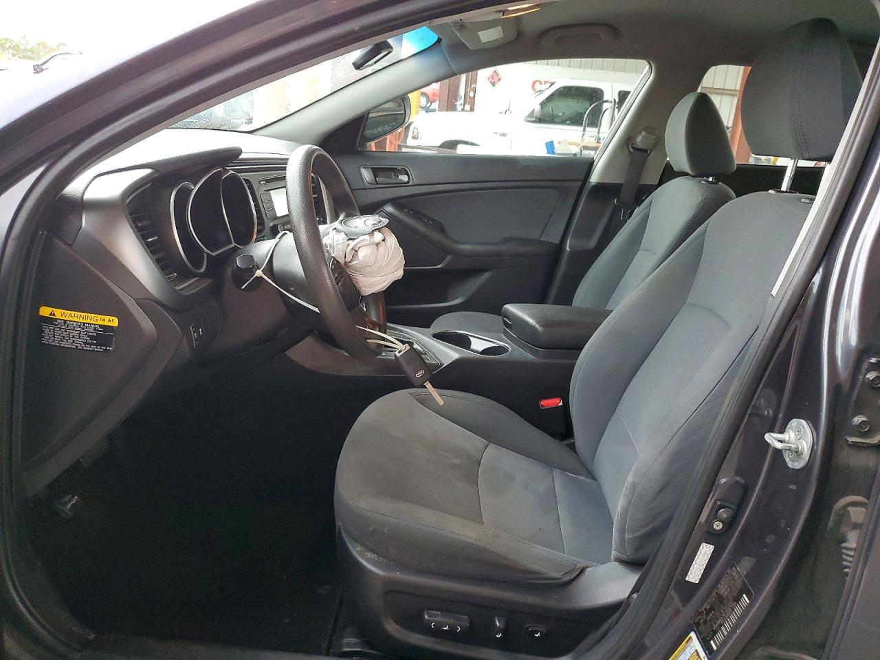 2015 Kia Optima Lx Gray vin: KNAGM4A76F5632452