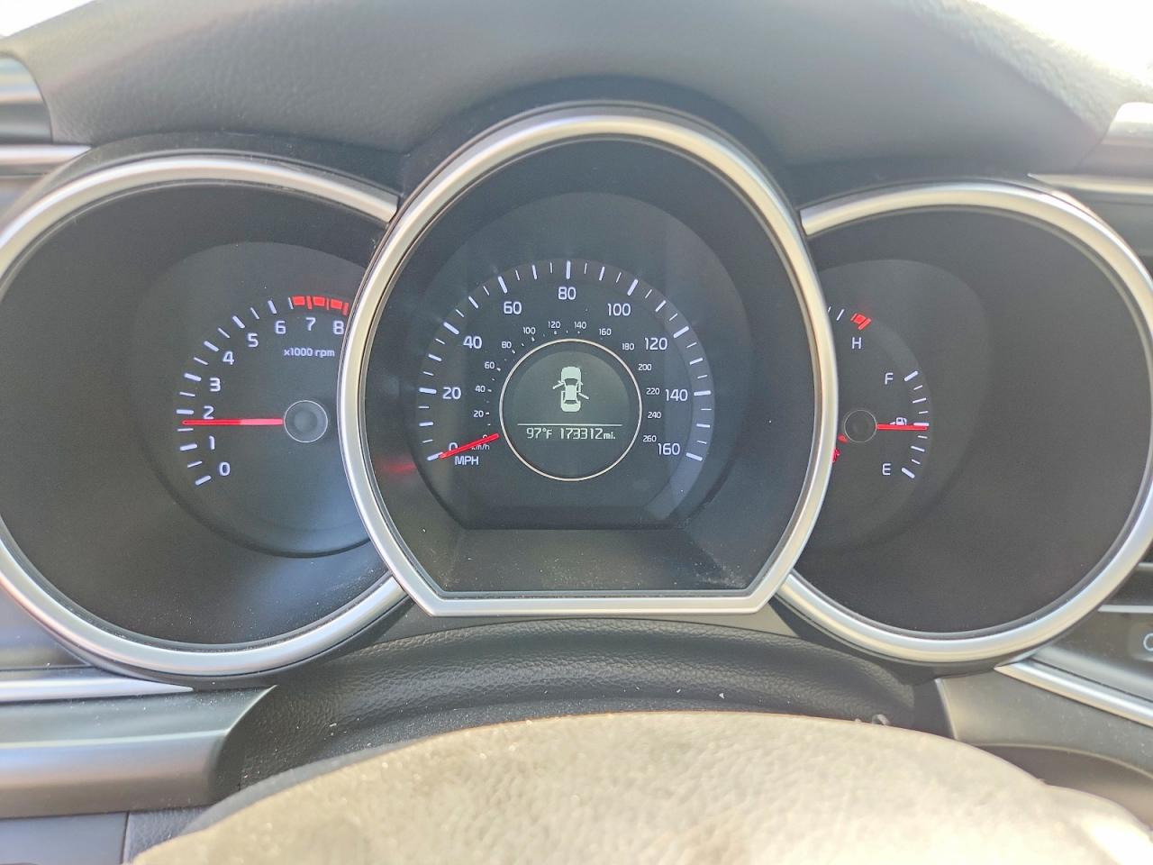 2015 Kia Optima Lx White vin: KNAGM4A76F5644004