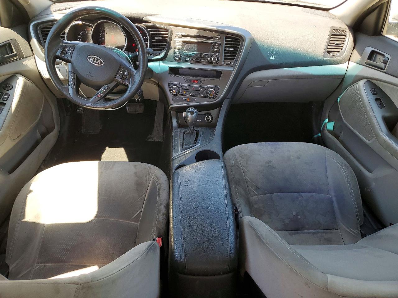 2012 Kia Optima Lx Silver vin: KNAGM4A77C5288027