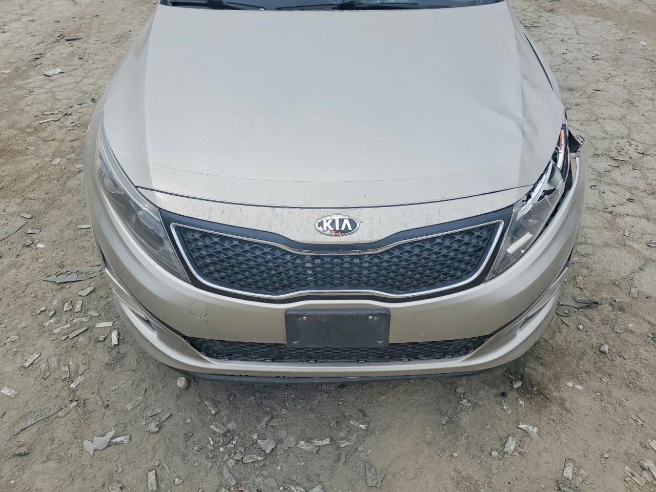 2014 Kia Optima Lx Silver vin: KNAGM4A77E5483418