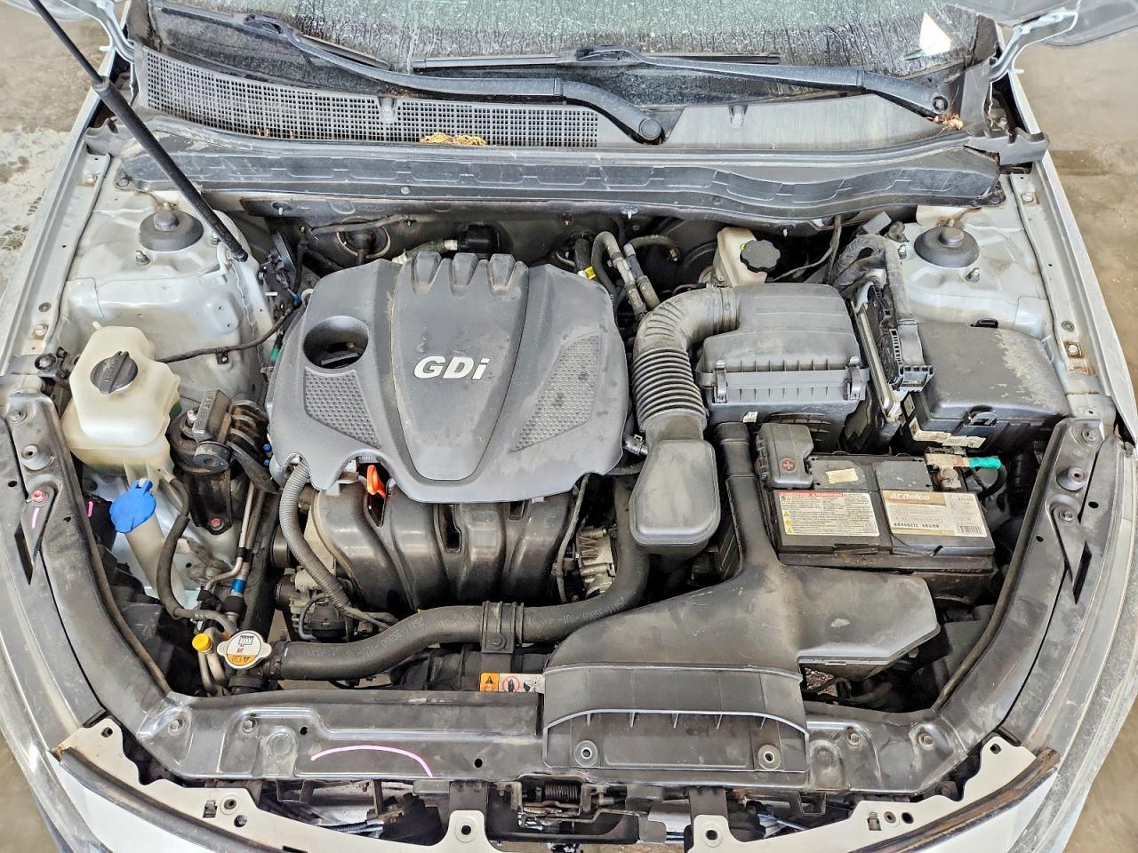 2014 Kia Optima Lx Silver vin: KNAGM4A77E5488554