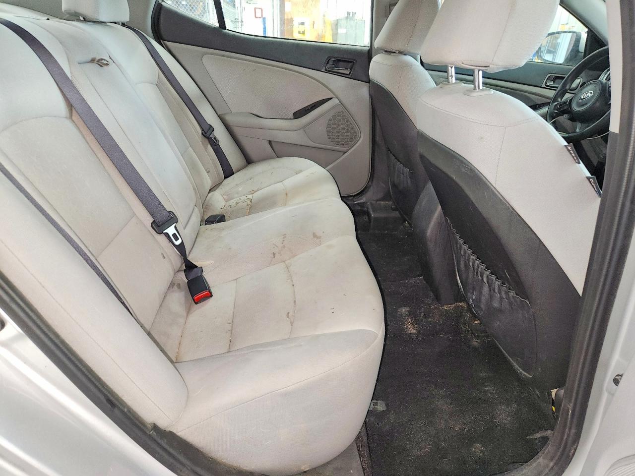 2014 Kia Optima Lx Silver vin: KNAGM4A77E5488554