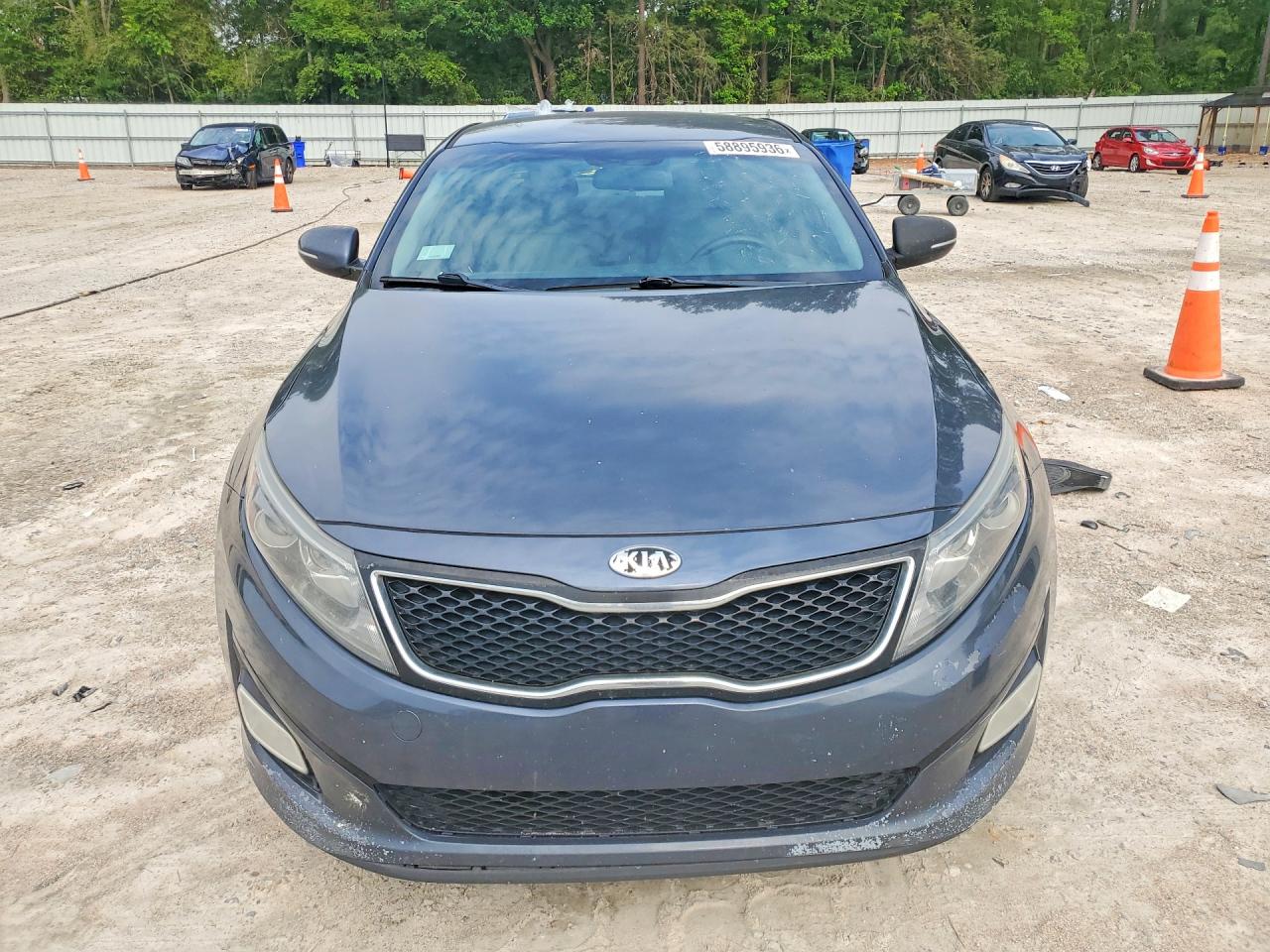 2015 Kia Optima Lx Blue vin: KNAGM4A77F5584735