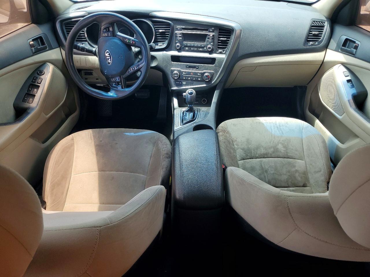 2013 Kia Optima Lx Tan vin: KNAGM4A78D5419712