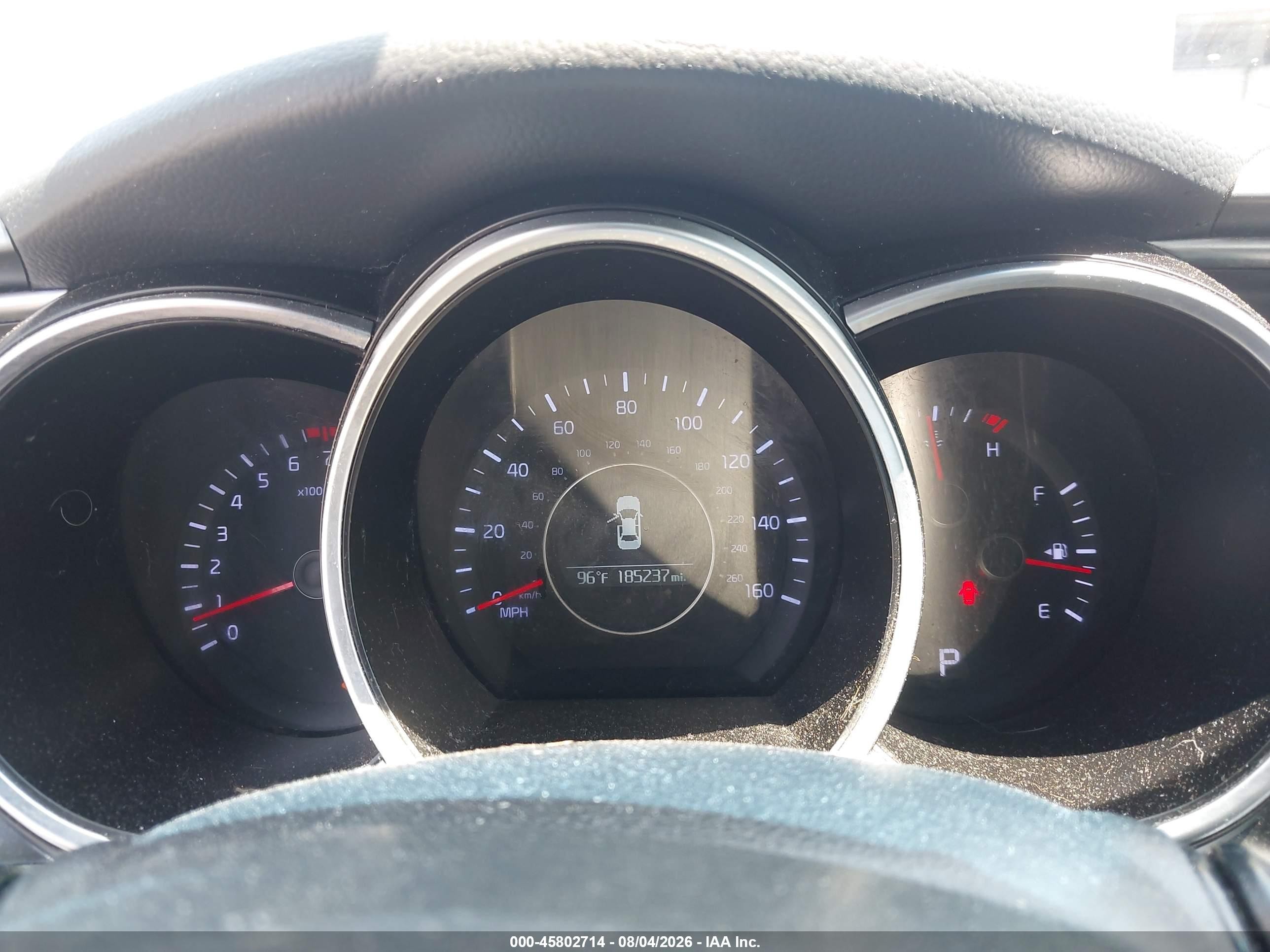 2015 Kia Optima Lx Dark Blue vin: KNAGM4A78F5559018