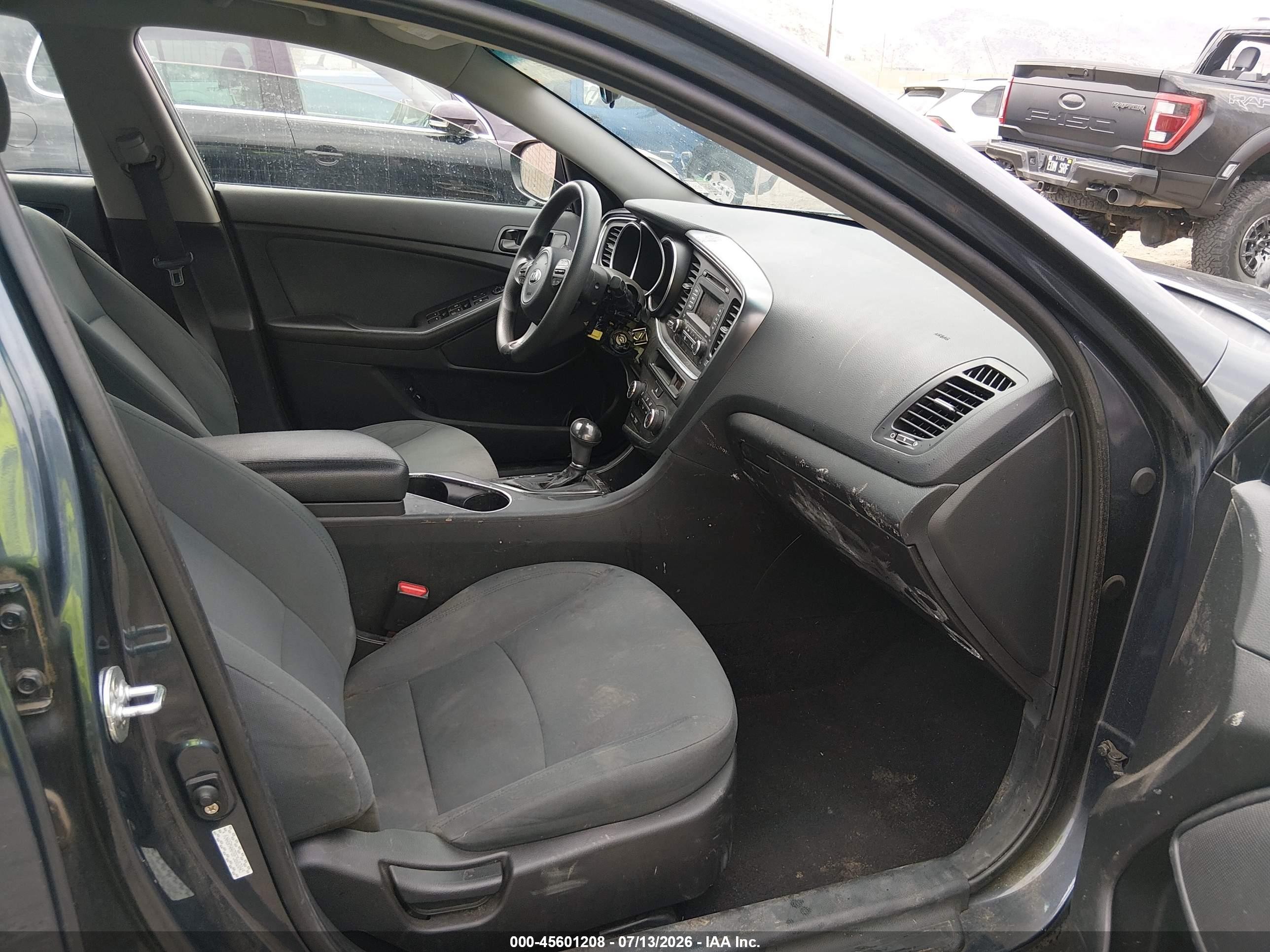 2015 Kia Optima Lx Blue vin: KNAGM4A78F5602045