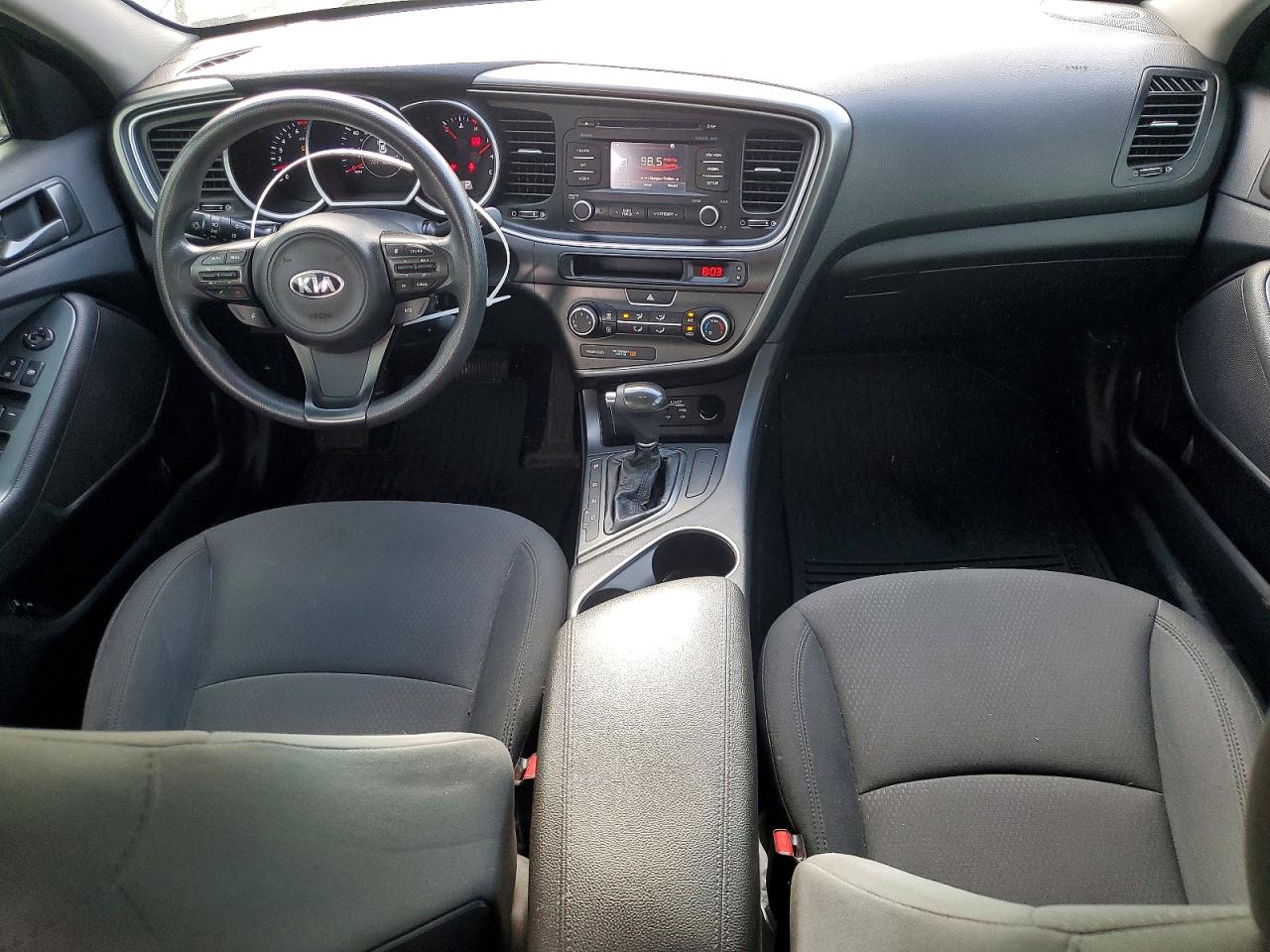 2015 Kia Optima Lx Черный vin: KNAGM4A78F5651908