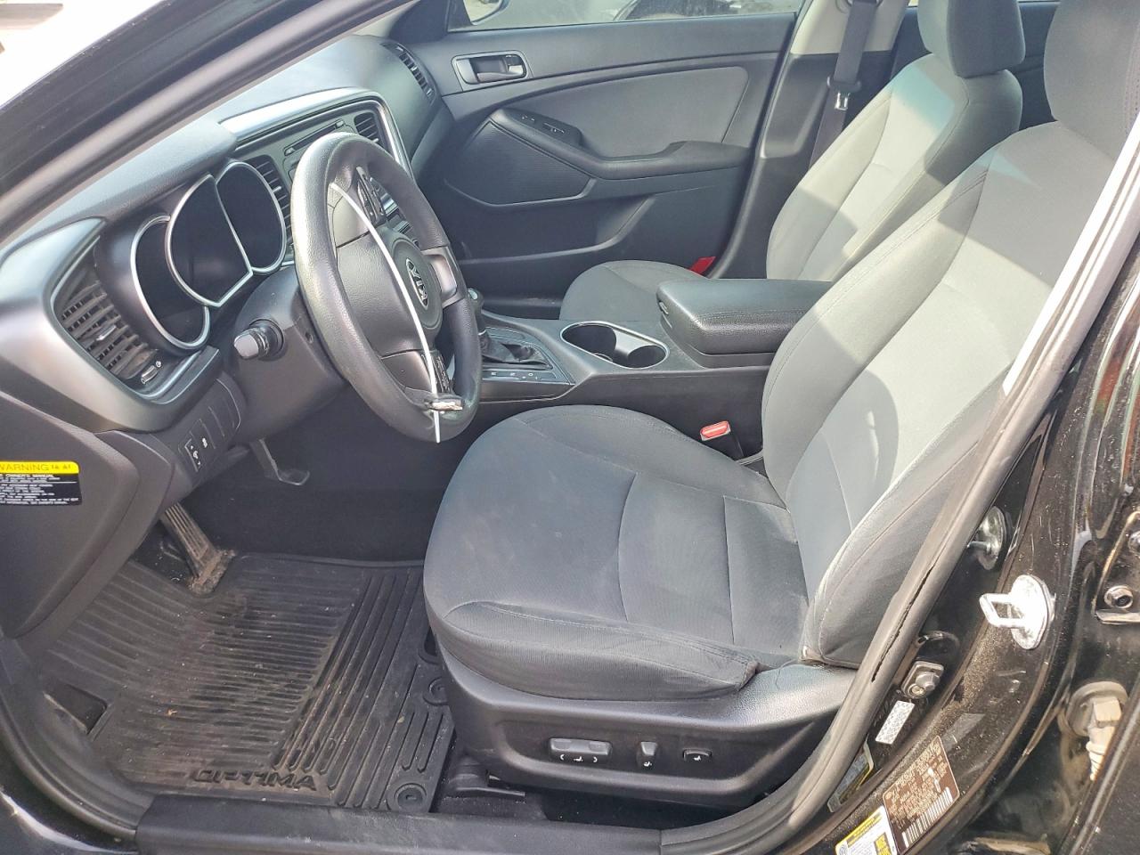 2015 Kia Optima Lx Черный vin: KNAGM4A78F5651908