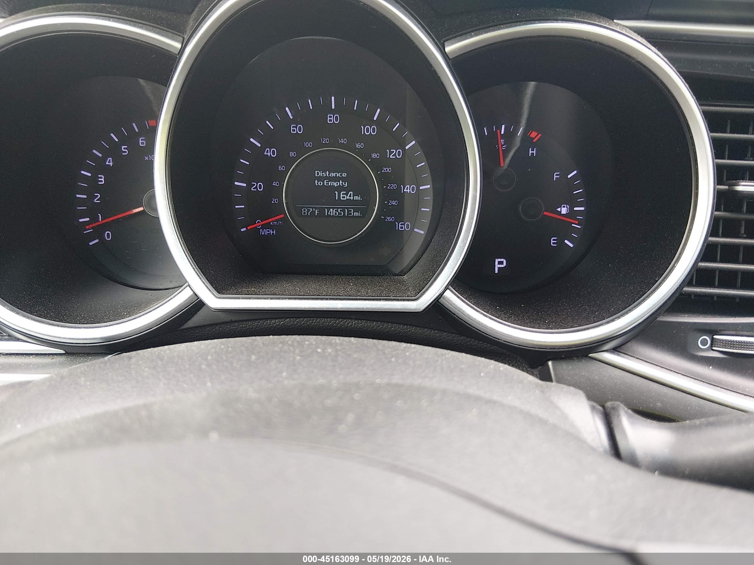 2015 Kia Optima Lx White vin: KNAGM4A78F5653576