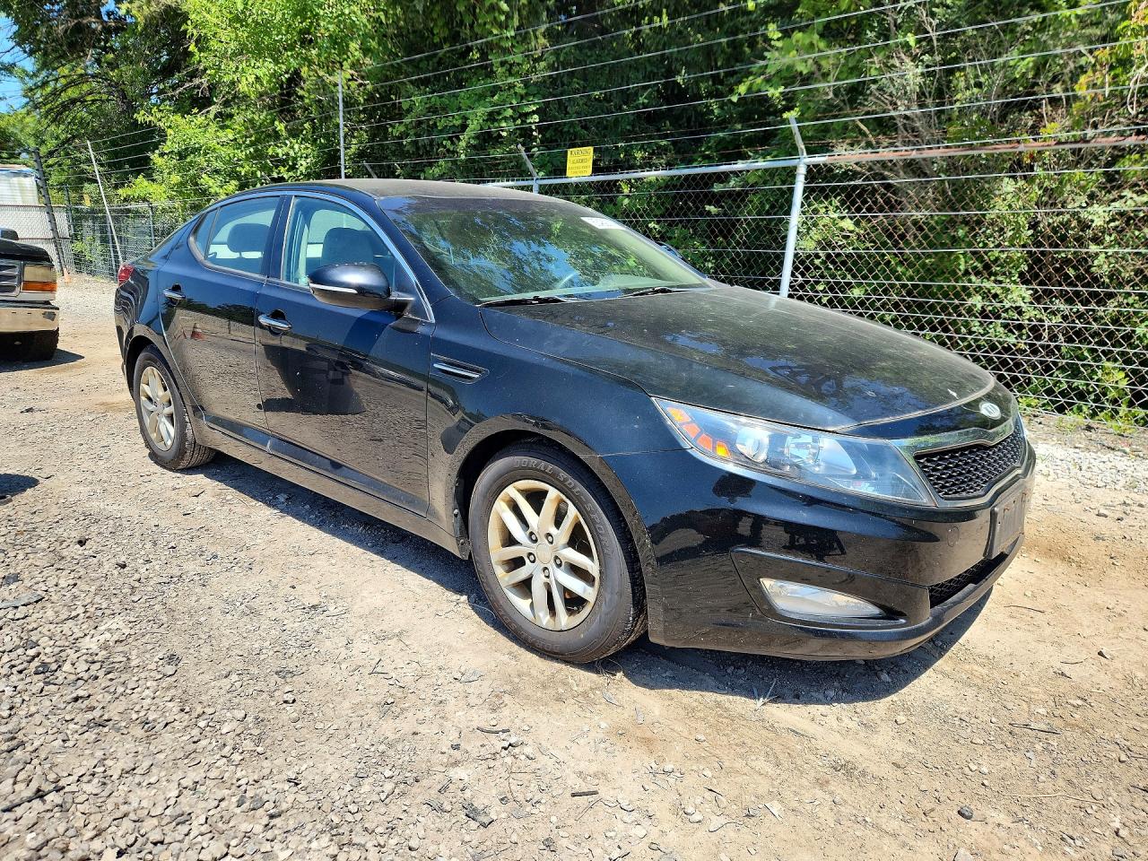 2012 Kia Optima Lx Черный vin: KNAGM4A79C5272864