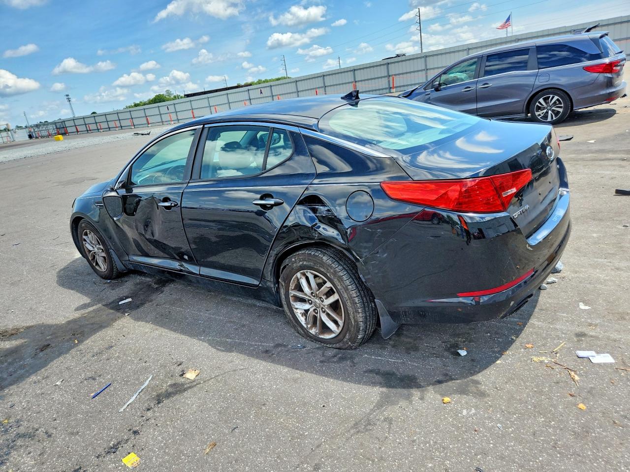 2012 Kia Optima Lx Black vin: KNAGM4A79C5284013