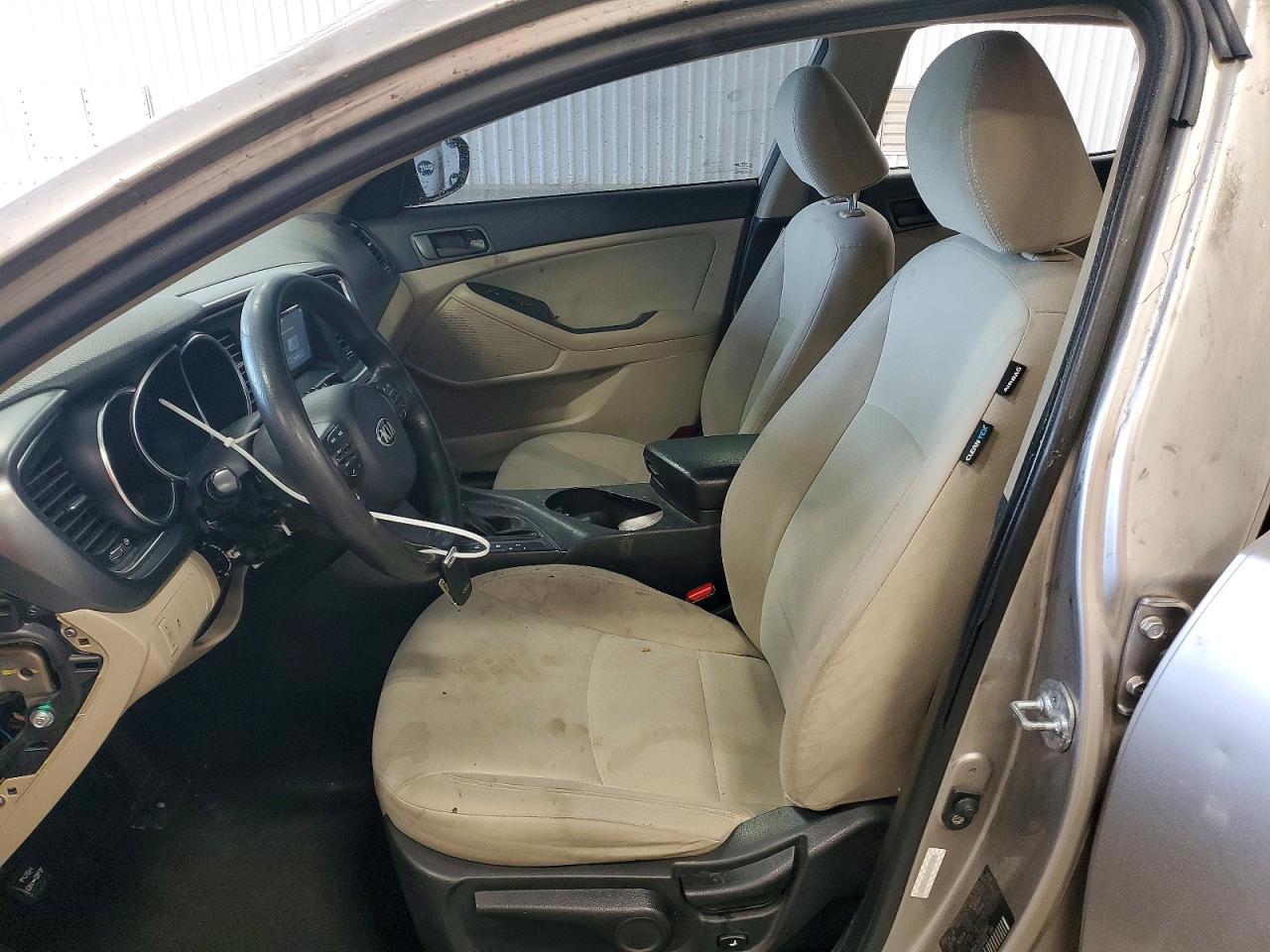 2015 Kia Optima Lx Silver vin: KNAGM4A79F5528697
