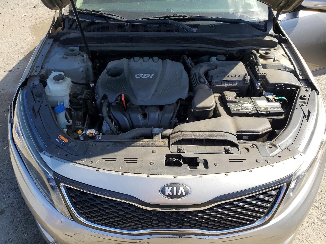 2015 Kia Optima Lx Gray vin: KNAGM4A79F5540865